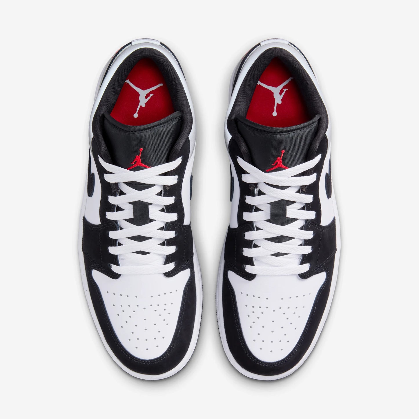 Jordan 1 Low SE White Fire Red Black Matte Silver