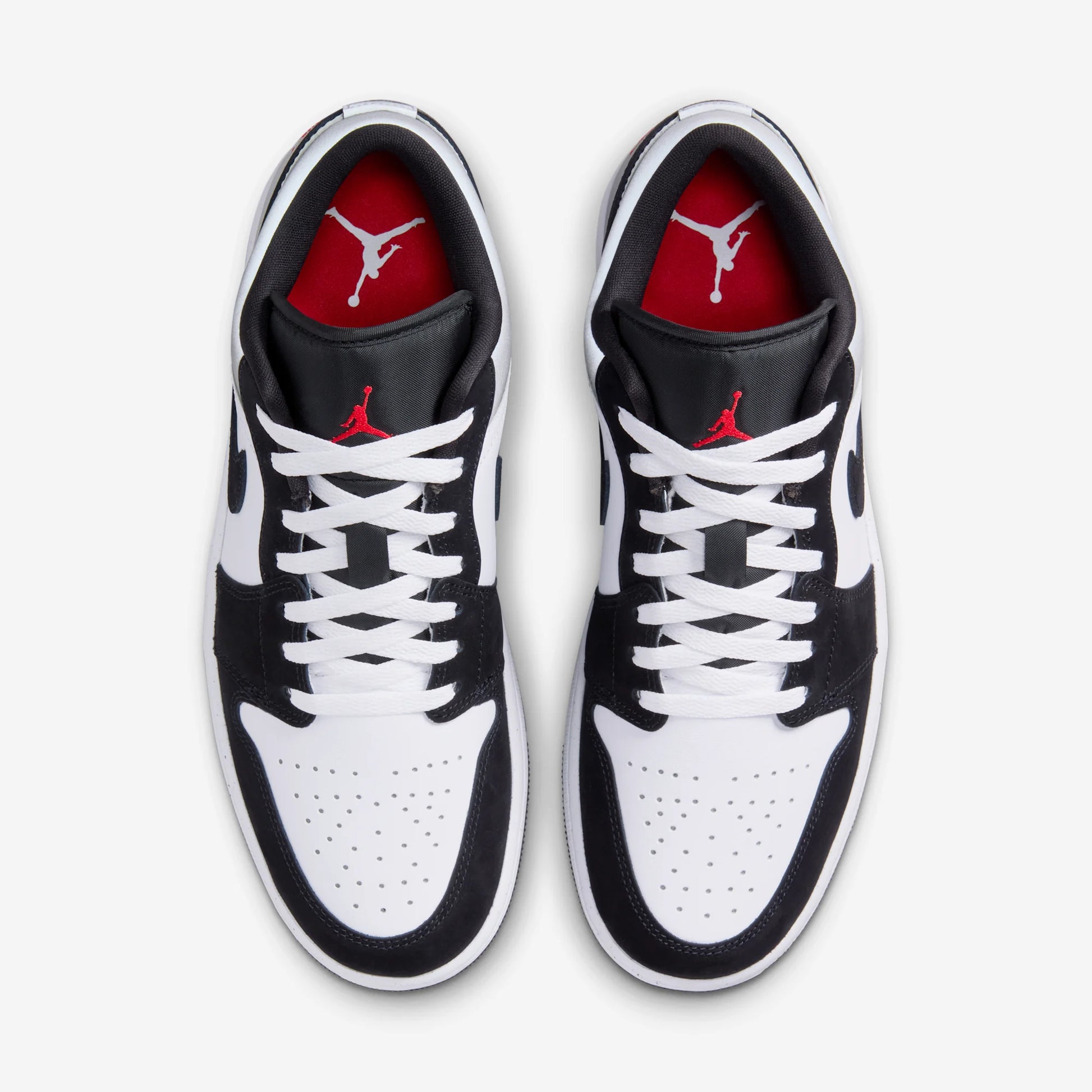Jordan 1 Low SE White Fire Red Black Matte Silver