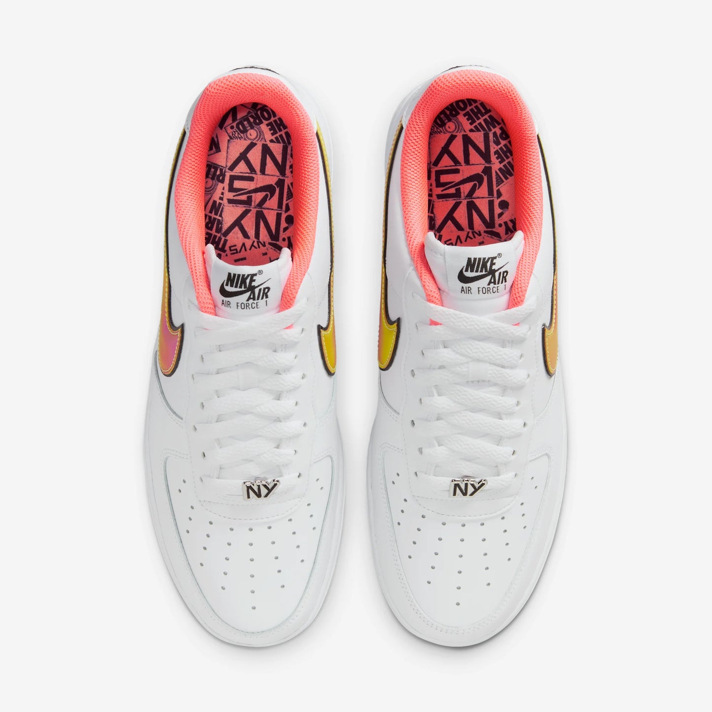 Nike Air Force 1 Low NY vs. NY White Crimson Pulse