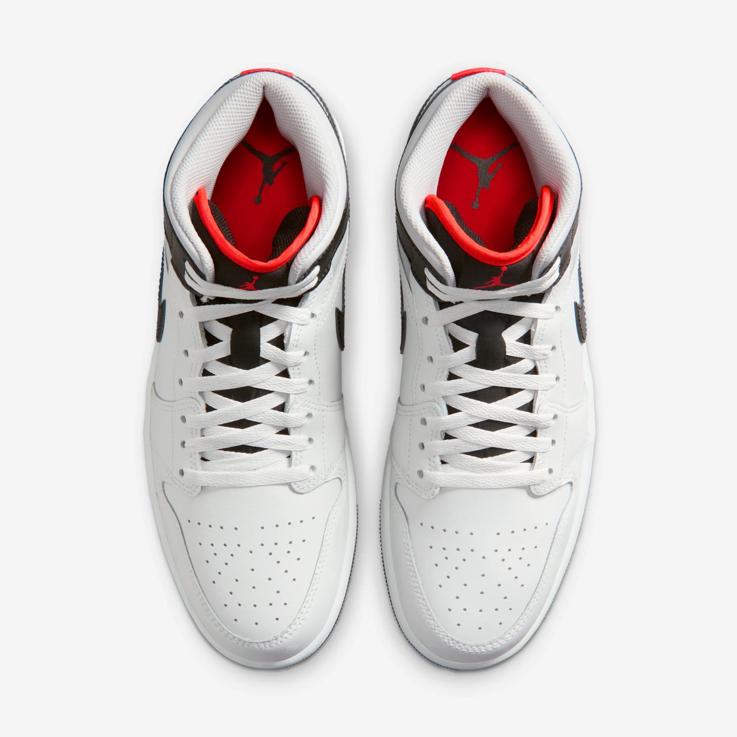 Jordan 1 Mid White Neutral Grey Infrared
