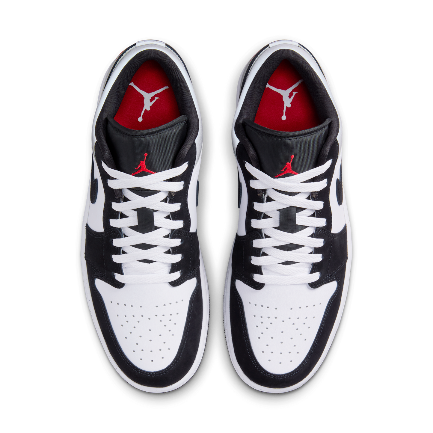 Jordan 1 Low SE White Fire Red Black Matte Silver