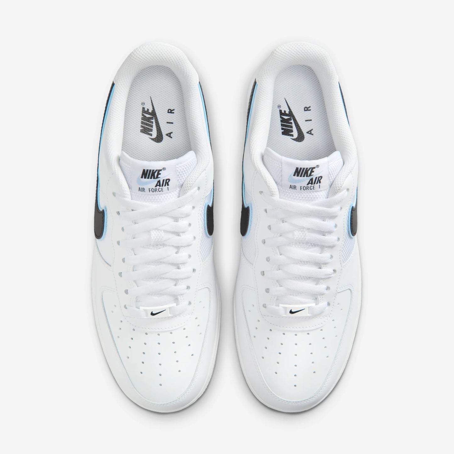 Nike Air Force 1 Low '07 White Black Hydrogen Blue