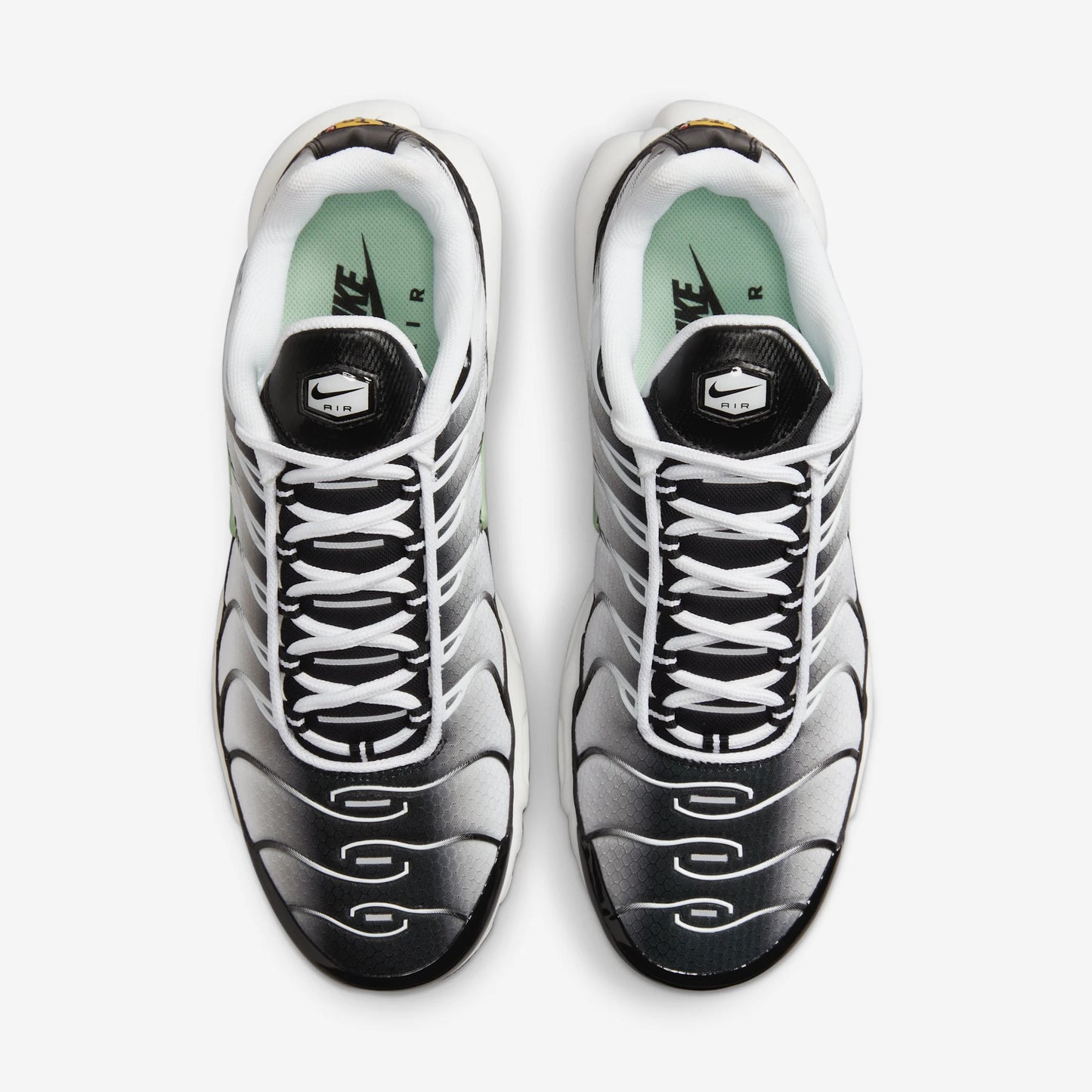 Nike Air Max Plus White Black Mint Green
