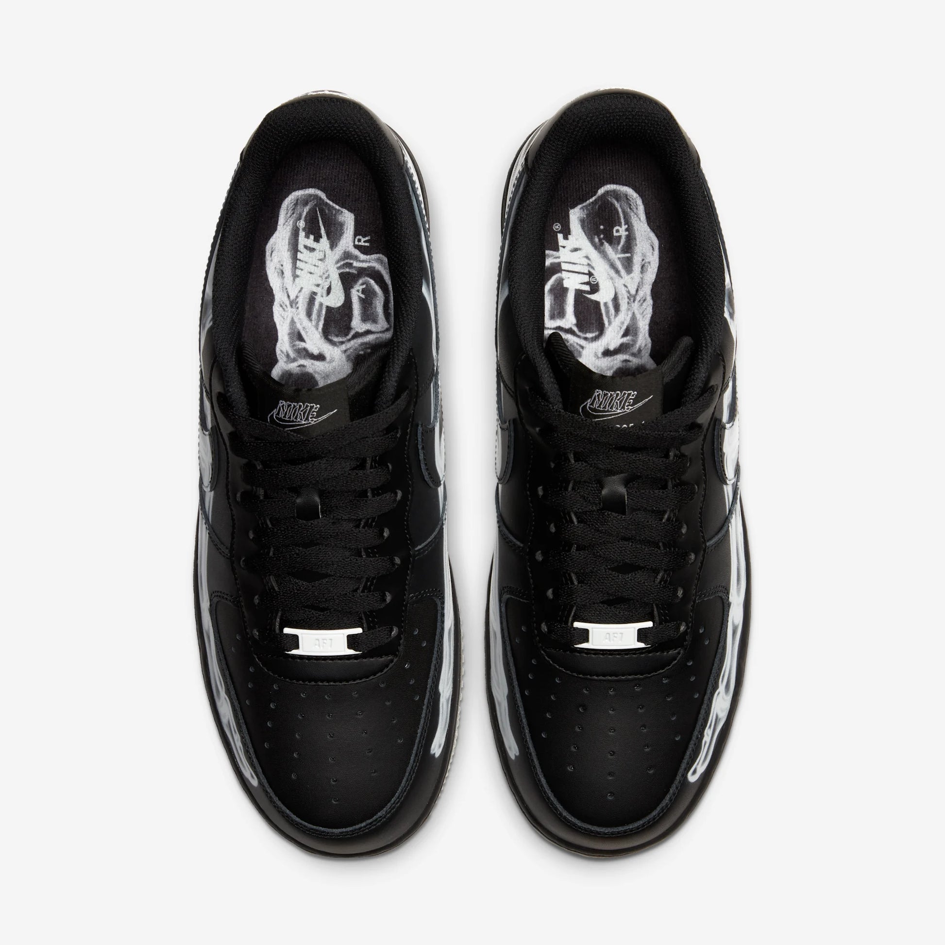 Nike Air Force 1 Low Black Skeleton Halloween (2019)