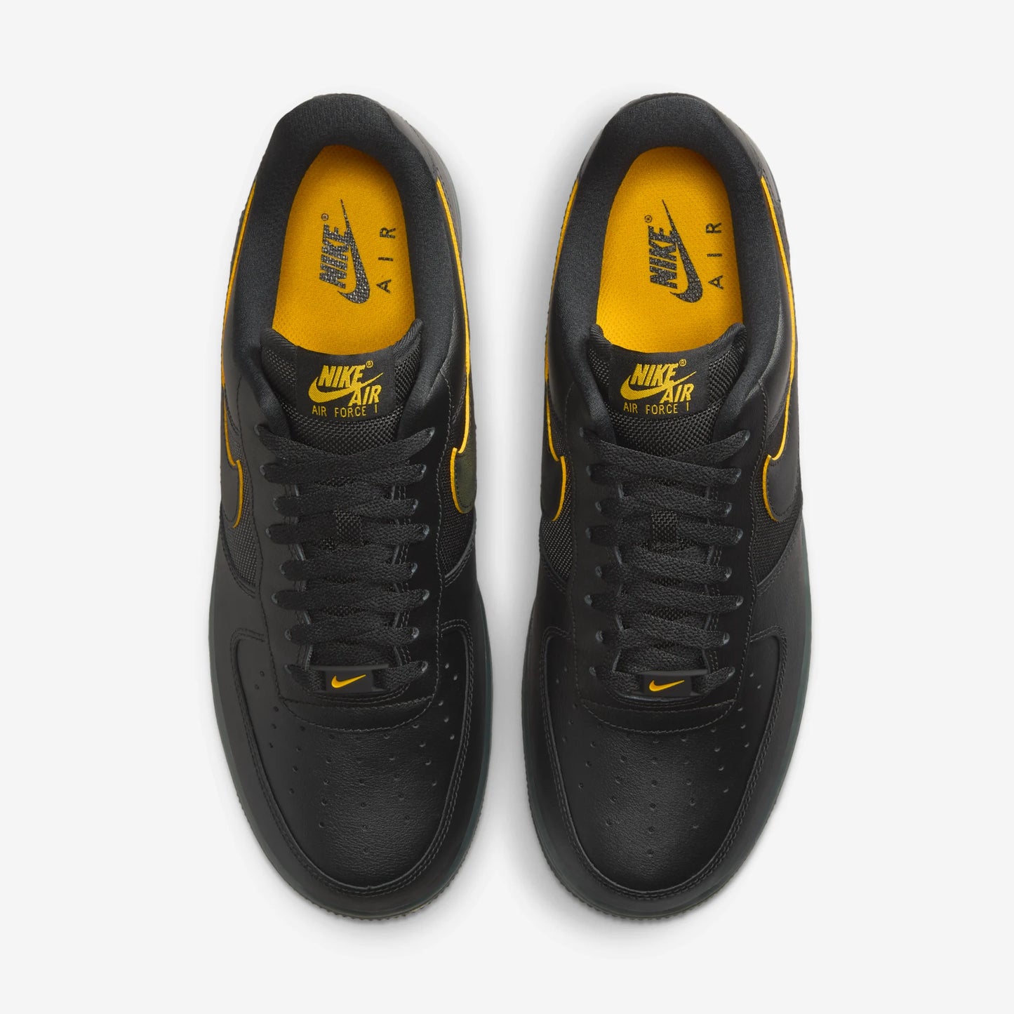 Nike Air Force 1 Low '07 Ballistic Mesh Black University Gold