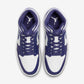 Jordan 1 Mid Blueberry