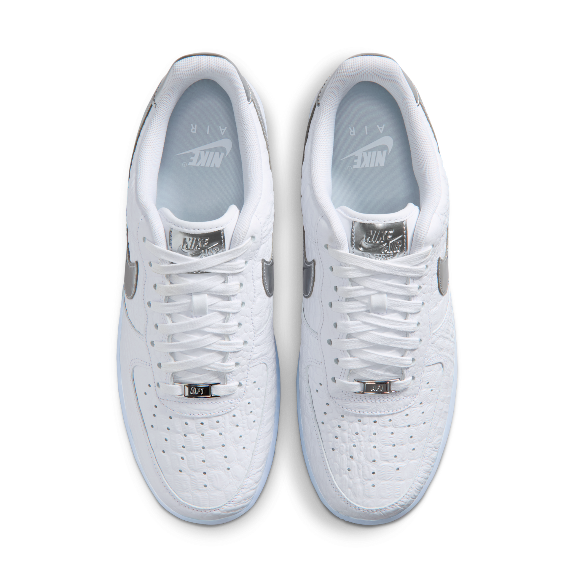 Nike Air Force 1 Low '07 Crocodile White Blue Tint