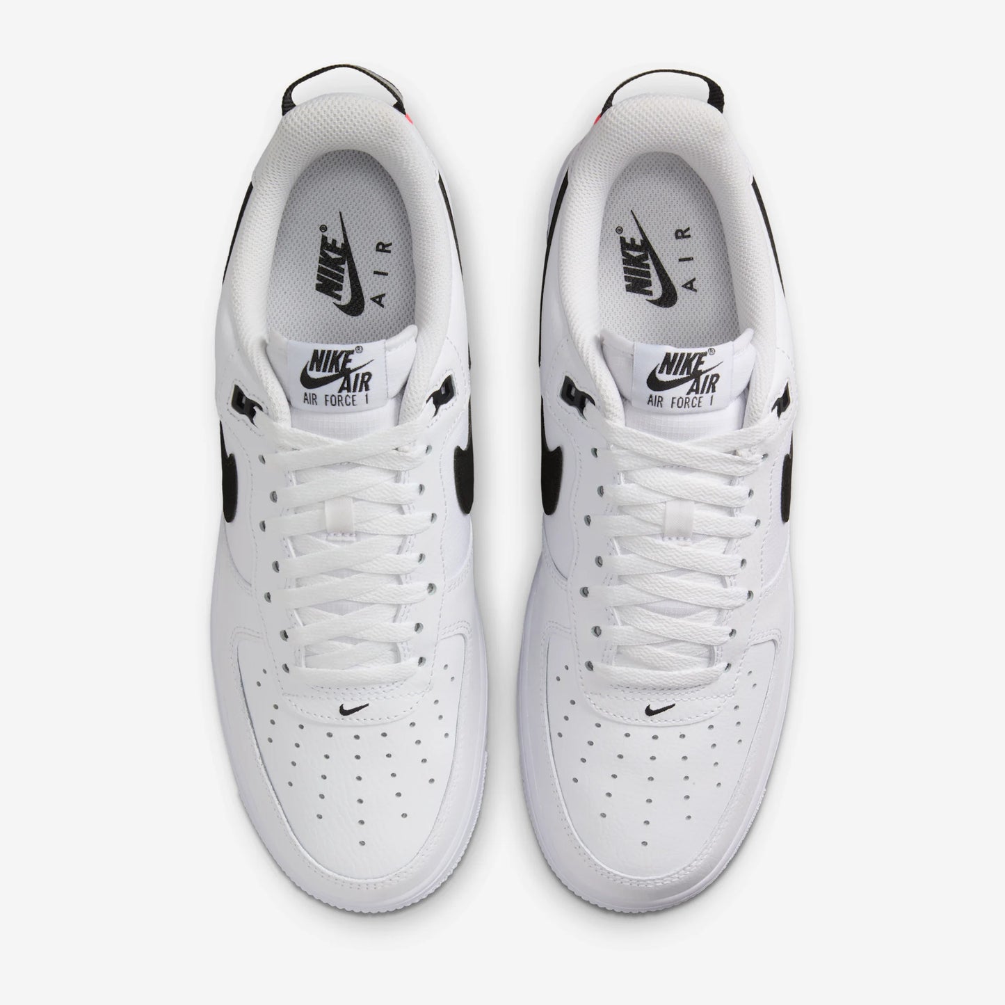 Nike Air Force 1 Low '07 LV8 White Black Bright Crimson