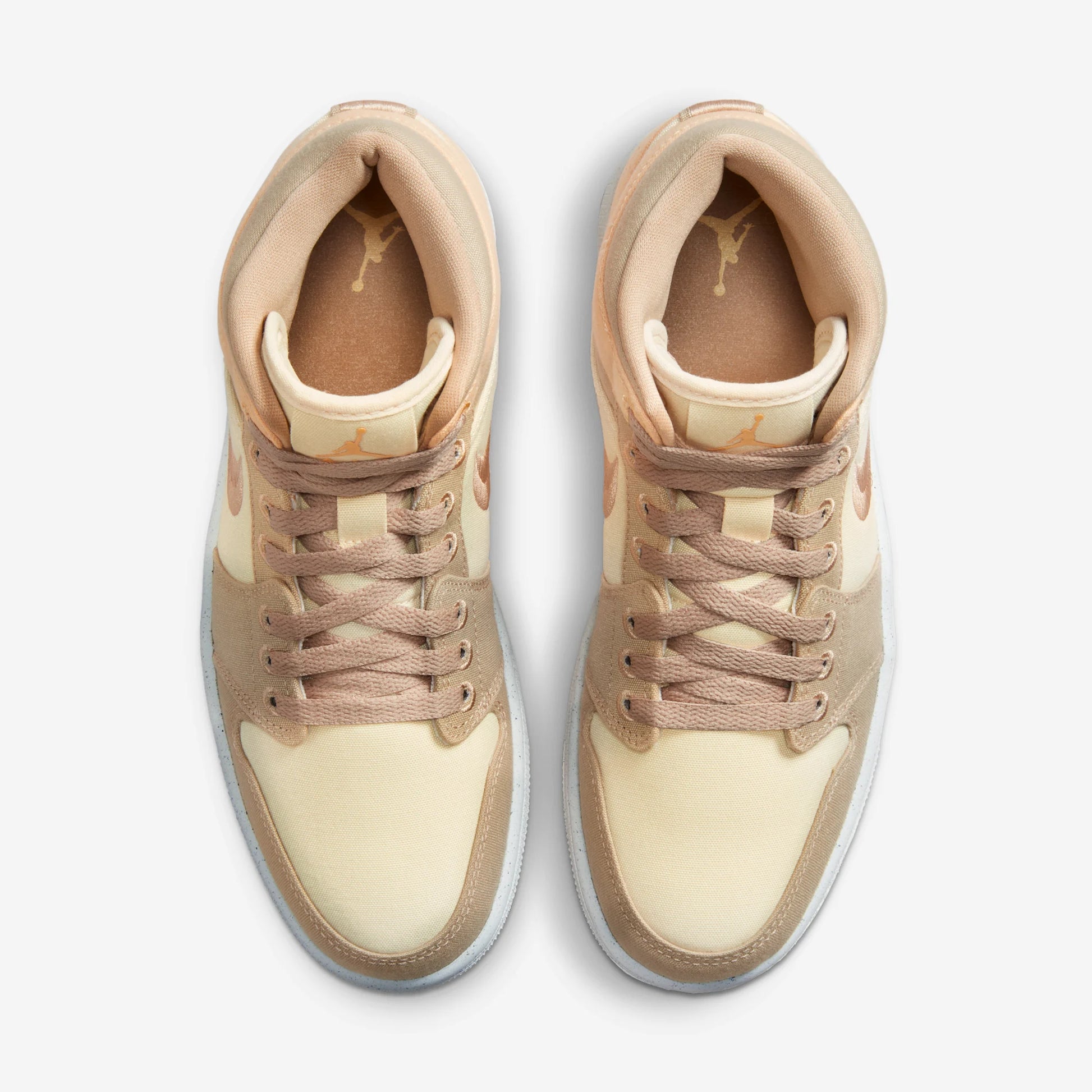 Jordan 1 Mid SE Canvas Khaki (Women's)