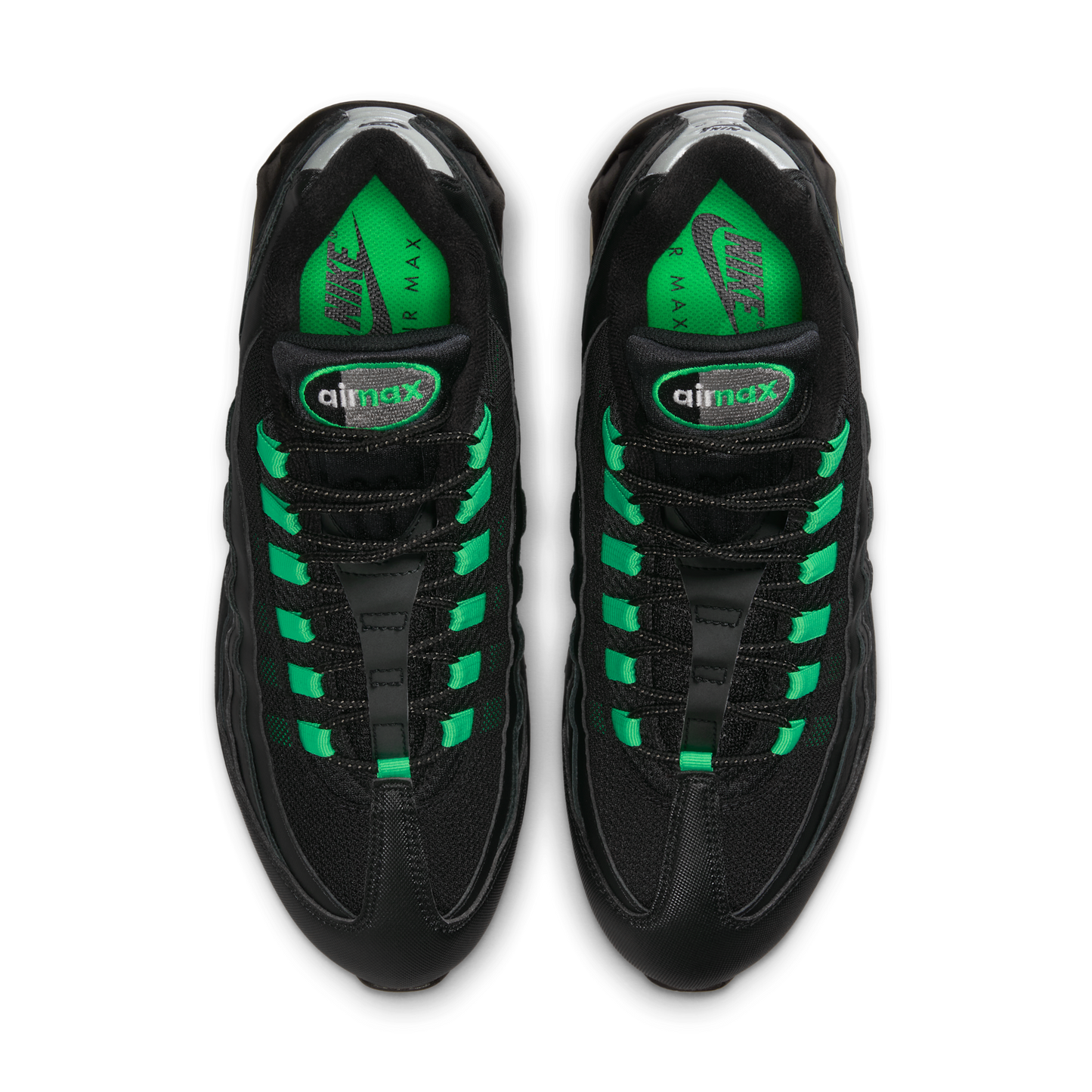 Nike Air Max 95 OG Big Bubble Black Green Shock