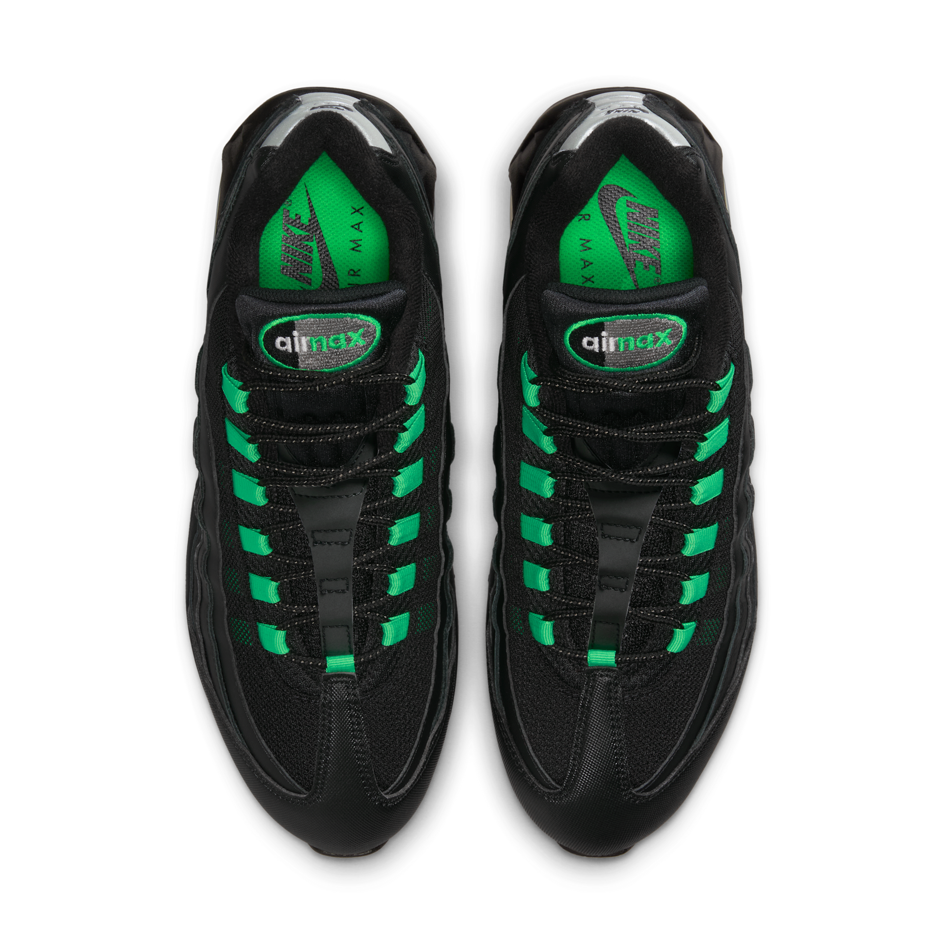 Nike Air Max 95 OG Big Bubble Black Green Shock