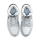 Jordan 1 Mid White Smoke Grey (Women's)