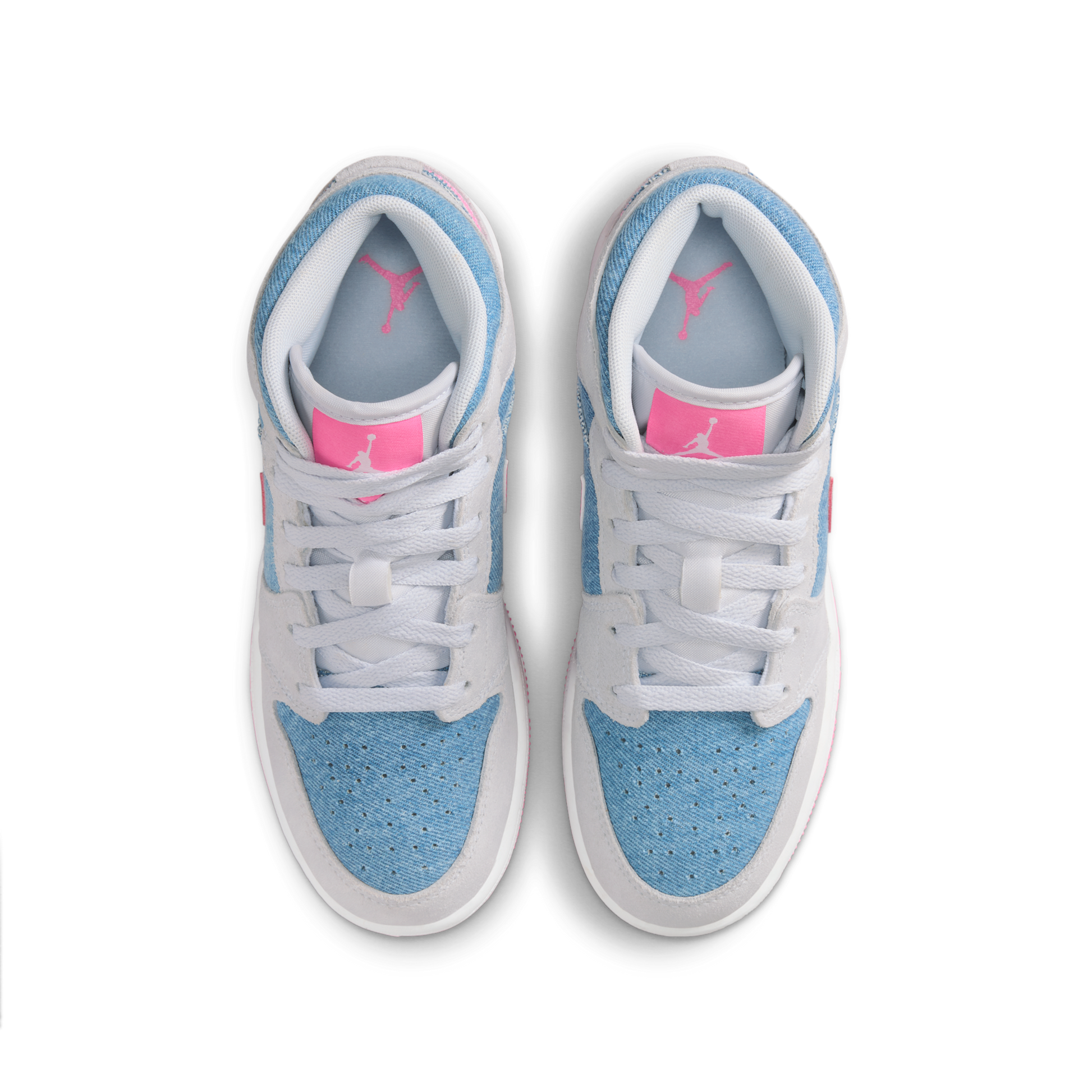 Jordan 1 Mid Denim Sequin (GS)