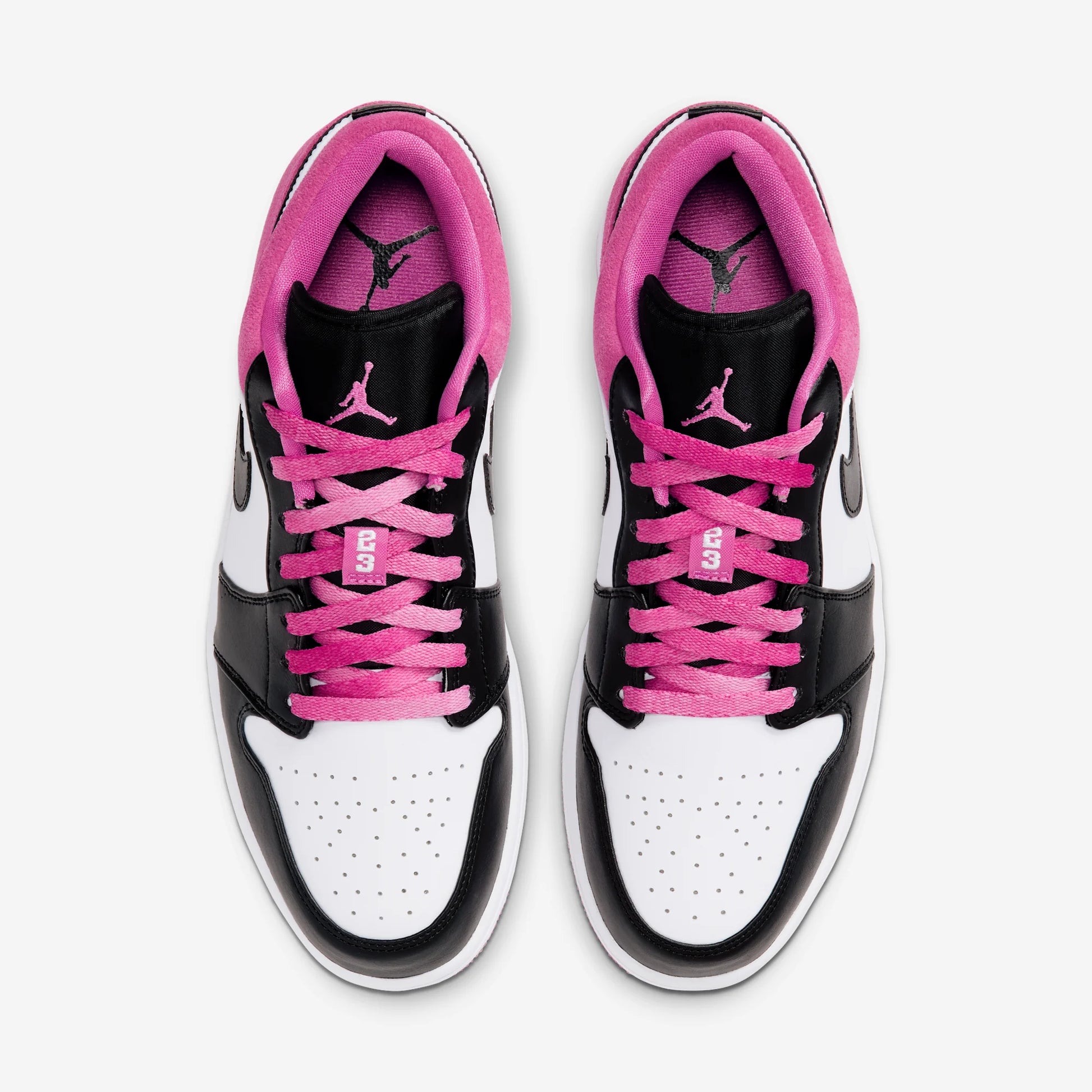 Jordan 1 Low Black Active Fuchsia