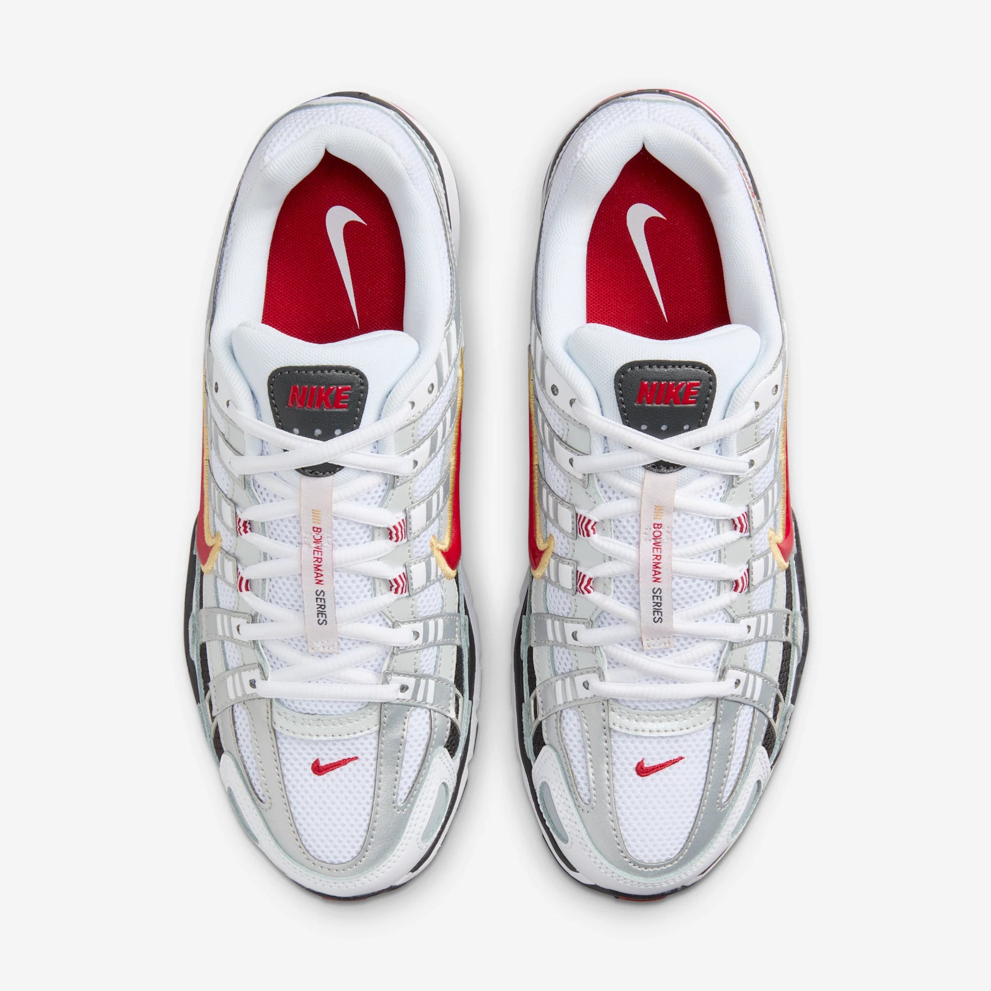 Nike P-6000 Platinum Varsity Red