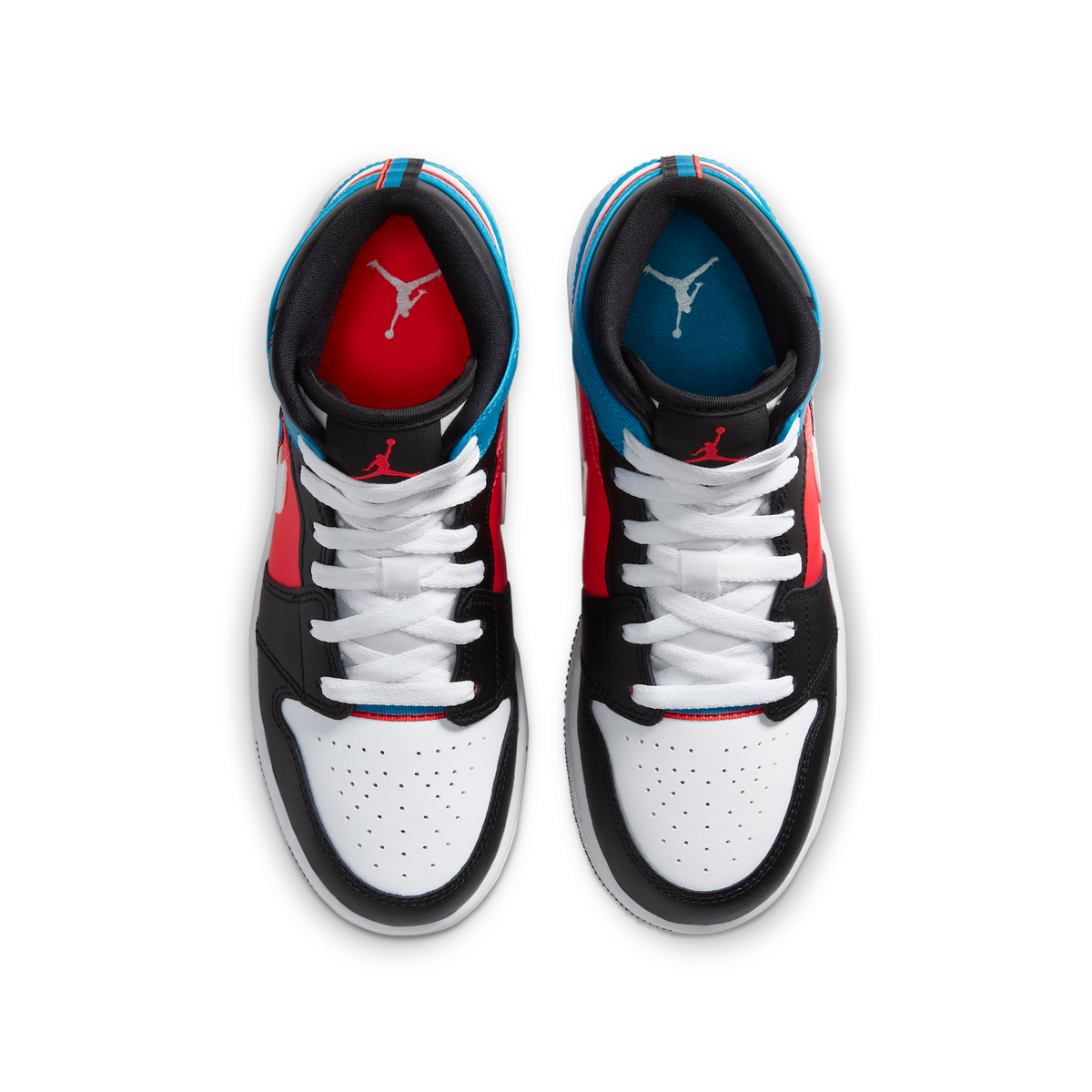 Jordan 1 Mid Tri Color Ribbons (GS)