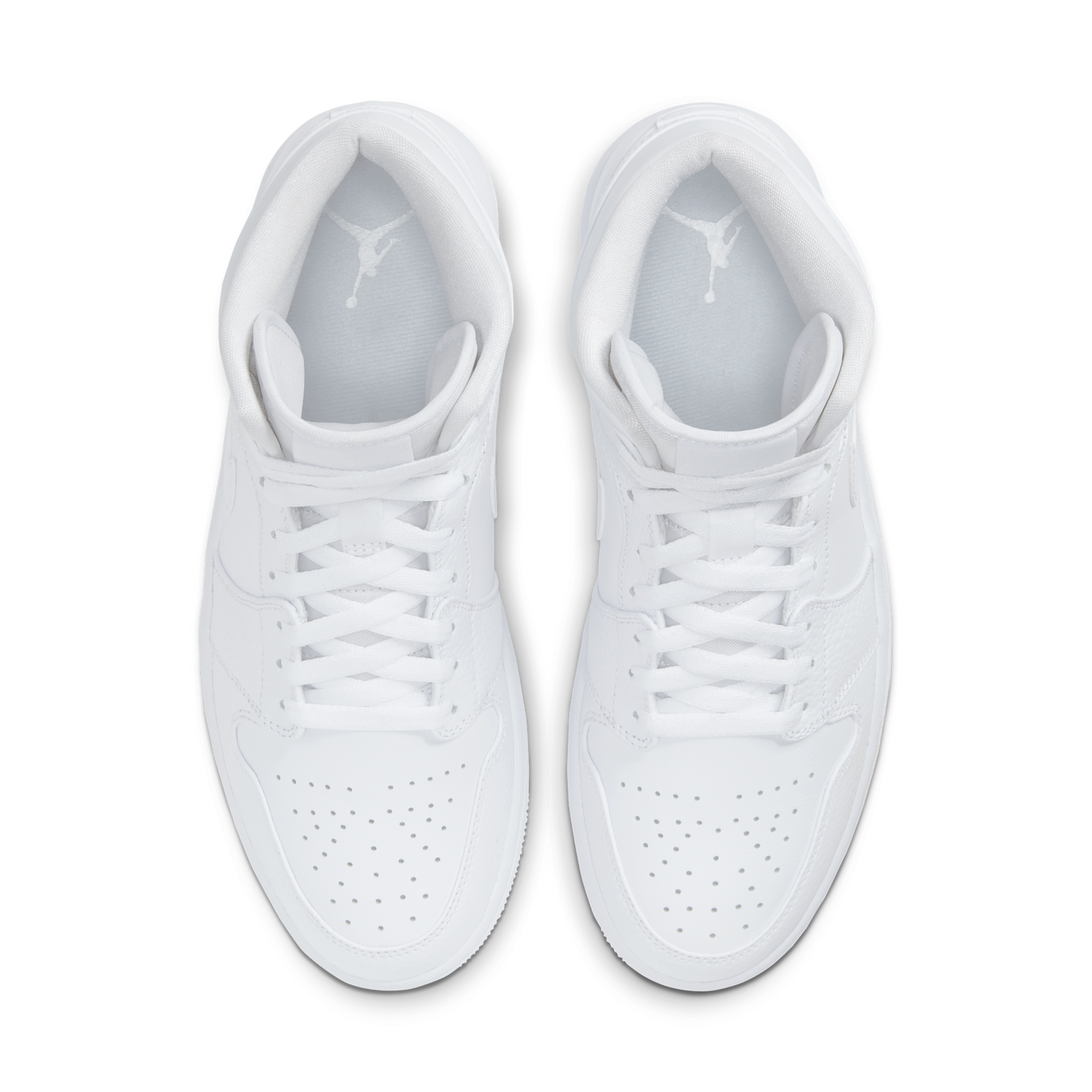 Jordan 1 Mid Triple White 2.0 (2020)