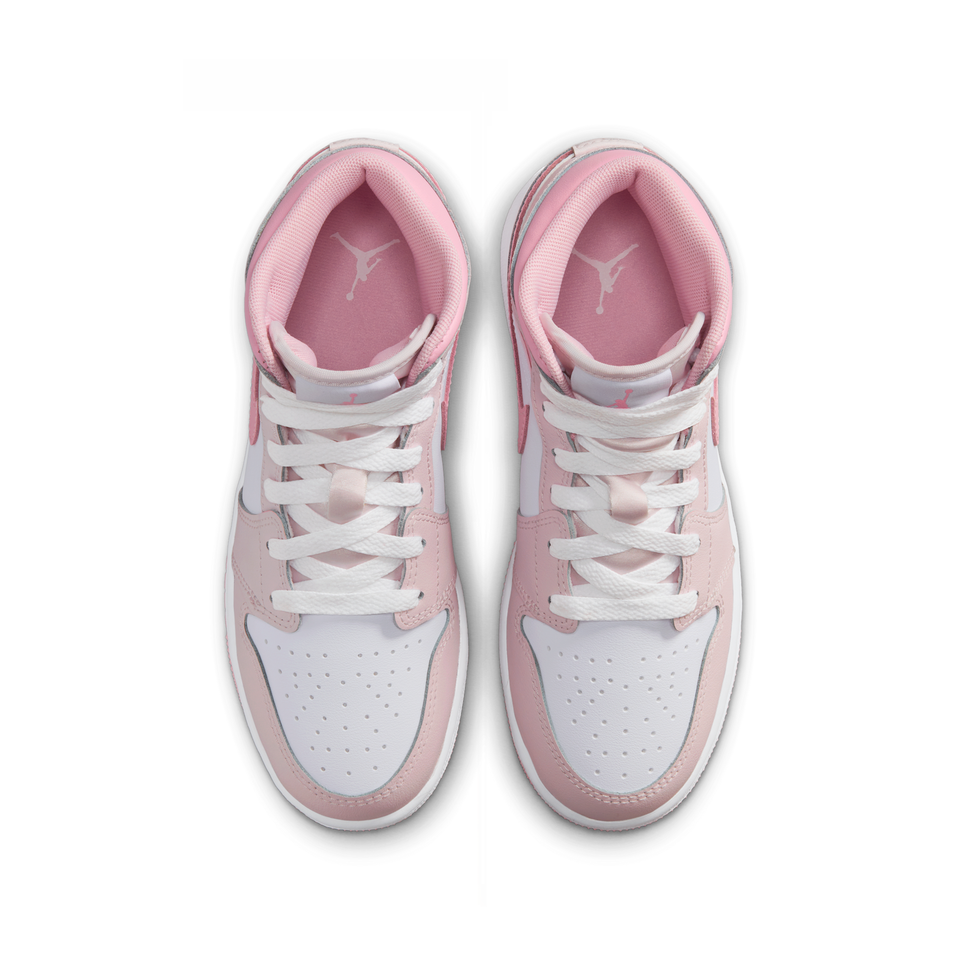 Jordan 1 Mid Pearl Pink White (GS)