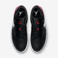 Jordan 1 Low Brushstroke Swoosh Black