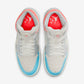 Jordan 1 Mid Sail Hot Lava Blue Chill (Women's)