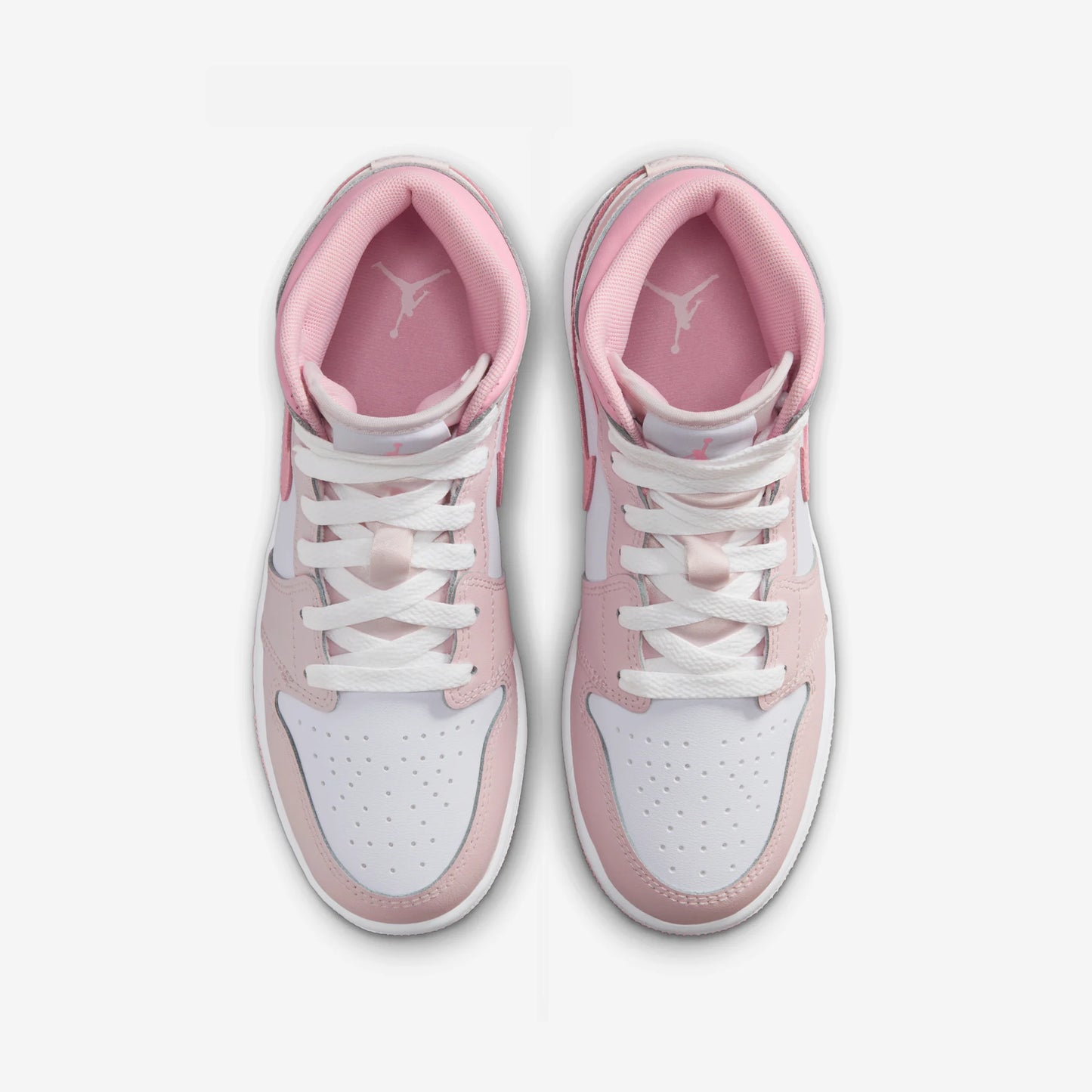 Jordan 1 Mid Pearl Pink White (GS)