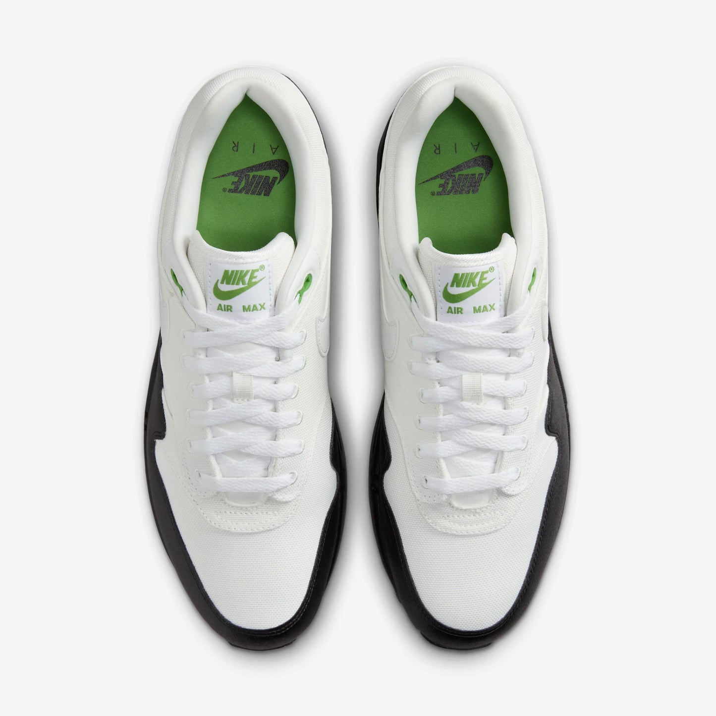 Nike Air Max 1 White Black Chlorophyll