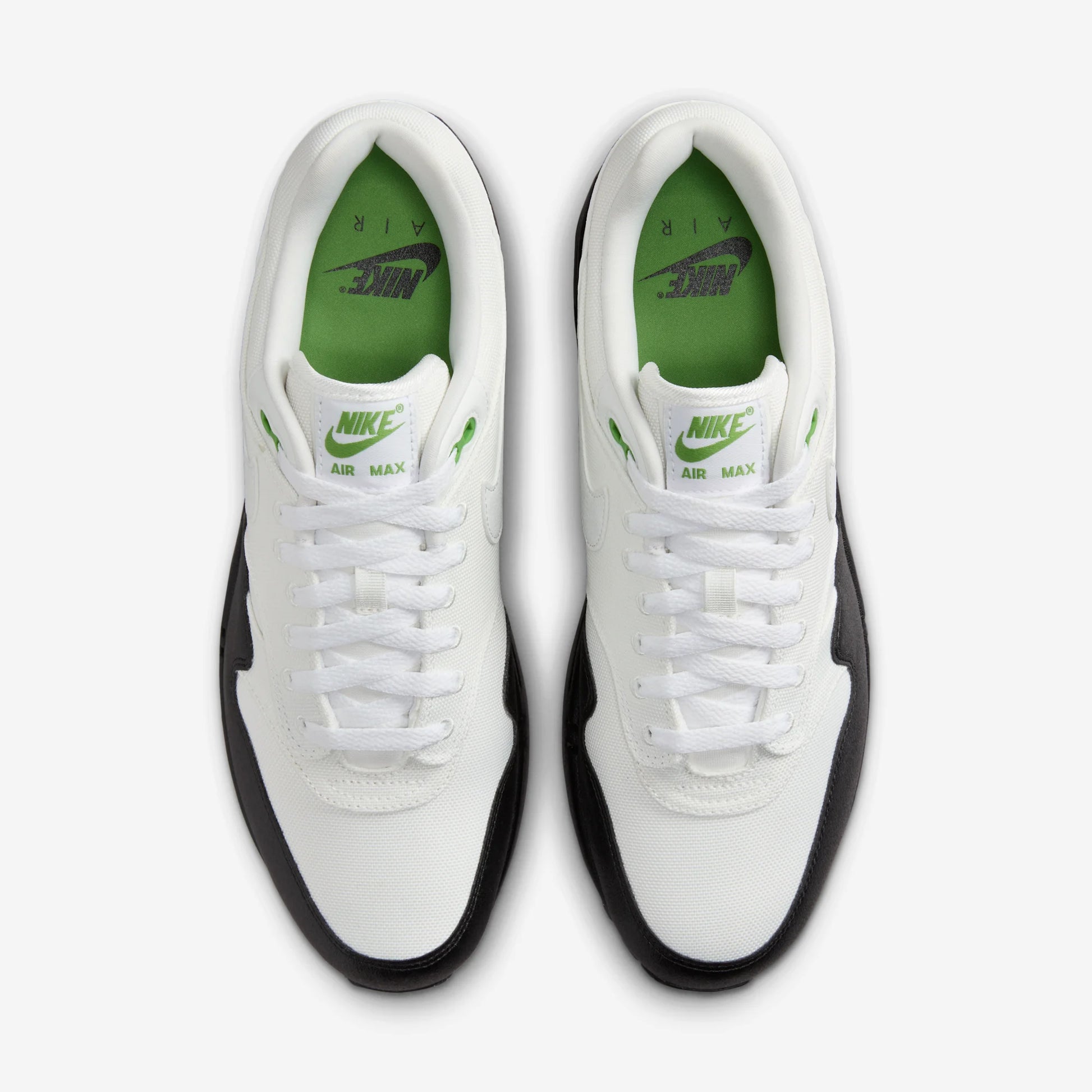 Nike Air Max 1 White Black Chlorophyll