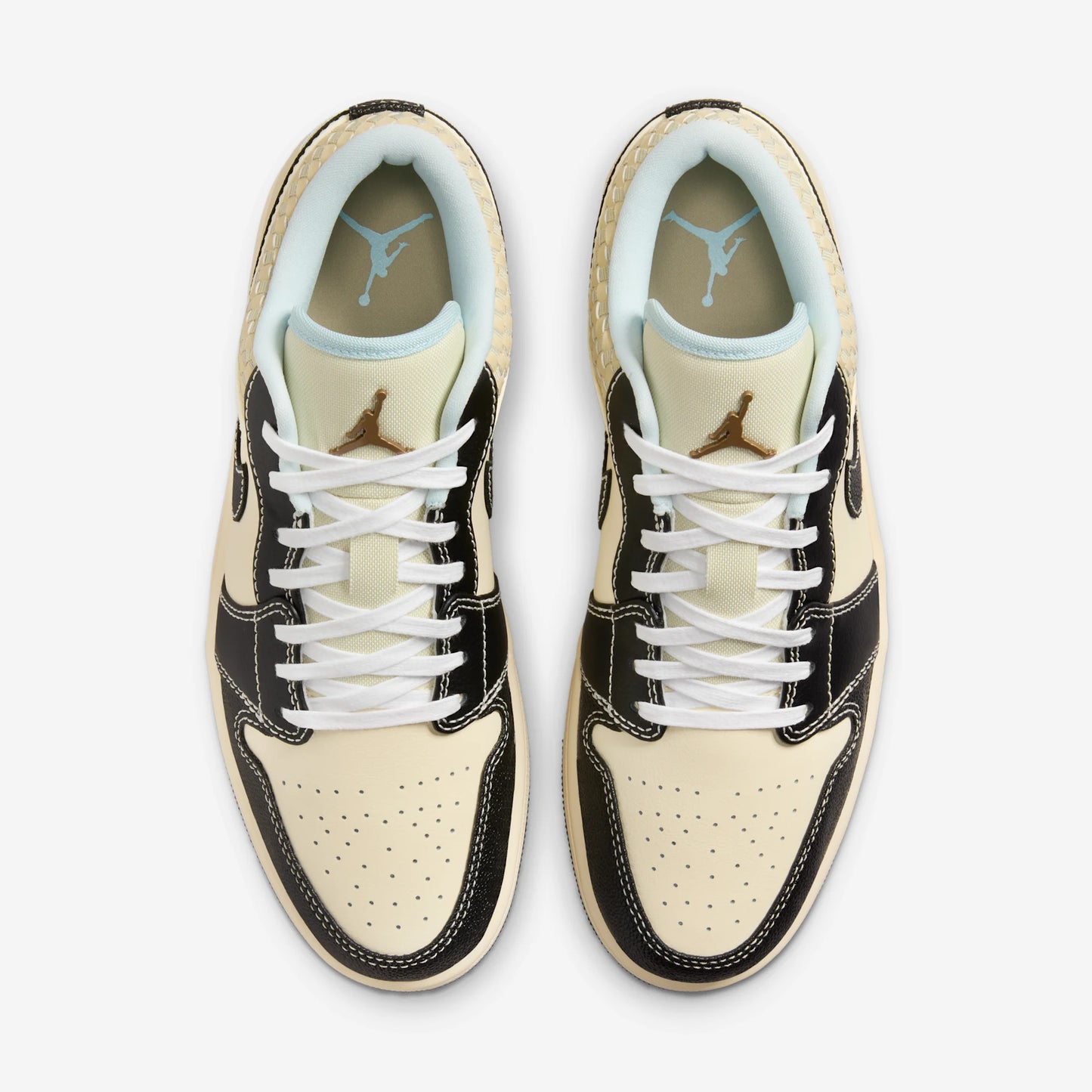 Jordan 1 Low SE Coconut Milk Black Muslin