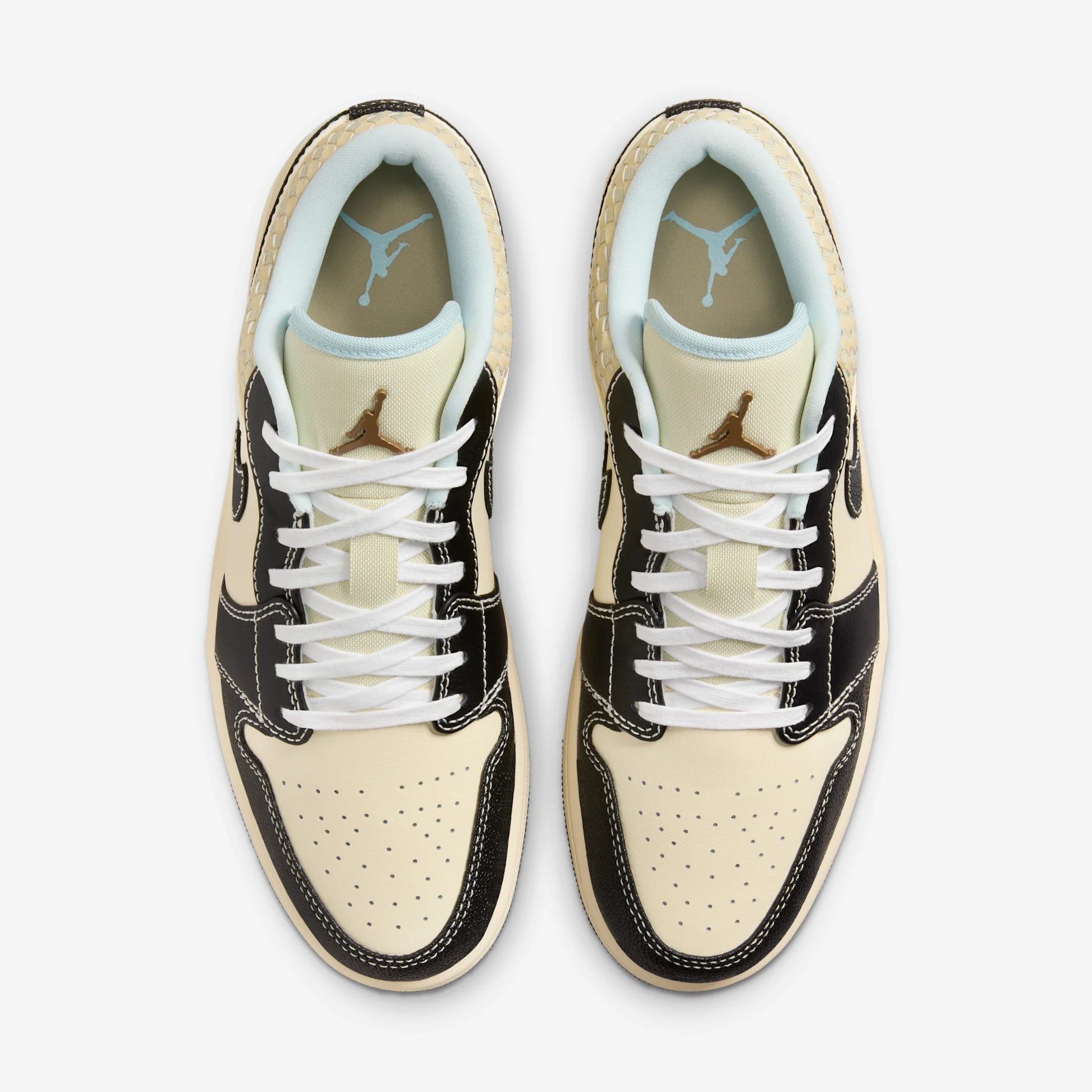 Jordan 1 Low SE Coconut Milk Black Muslin