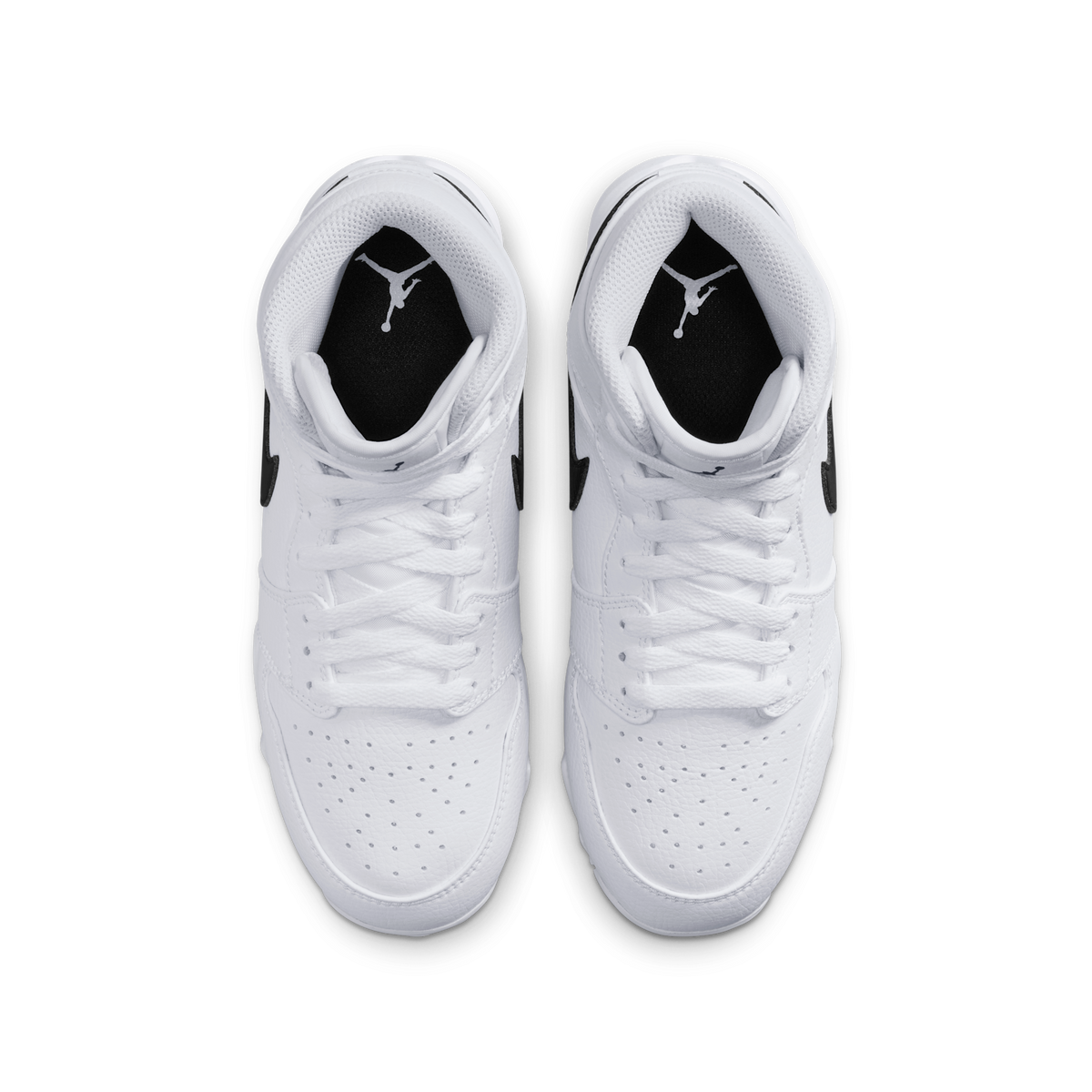 Jordan 1 Mid Cleat White Black (GS)