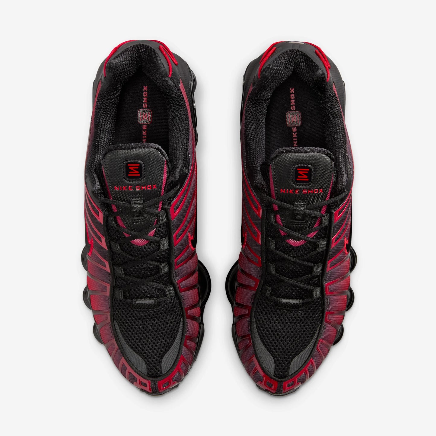 Nike Shox TL Black University Red Gradient