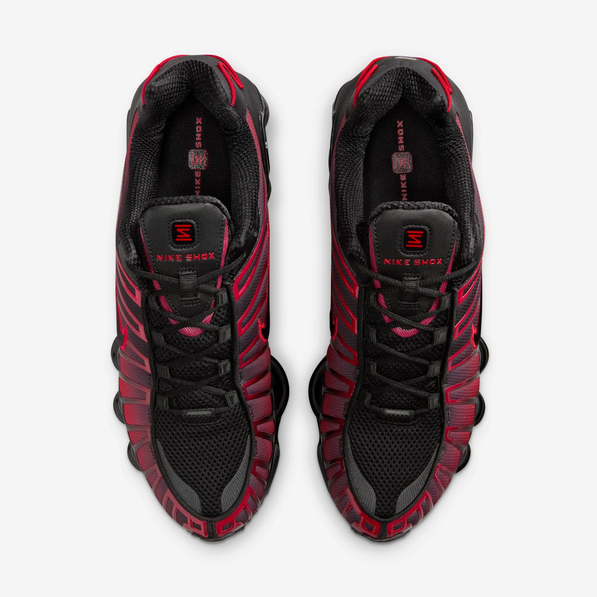 Nike Shox TL Black University Red Gradient