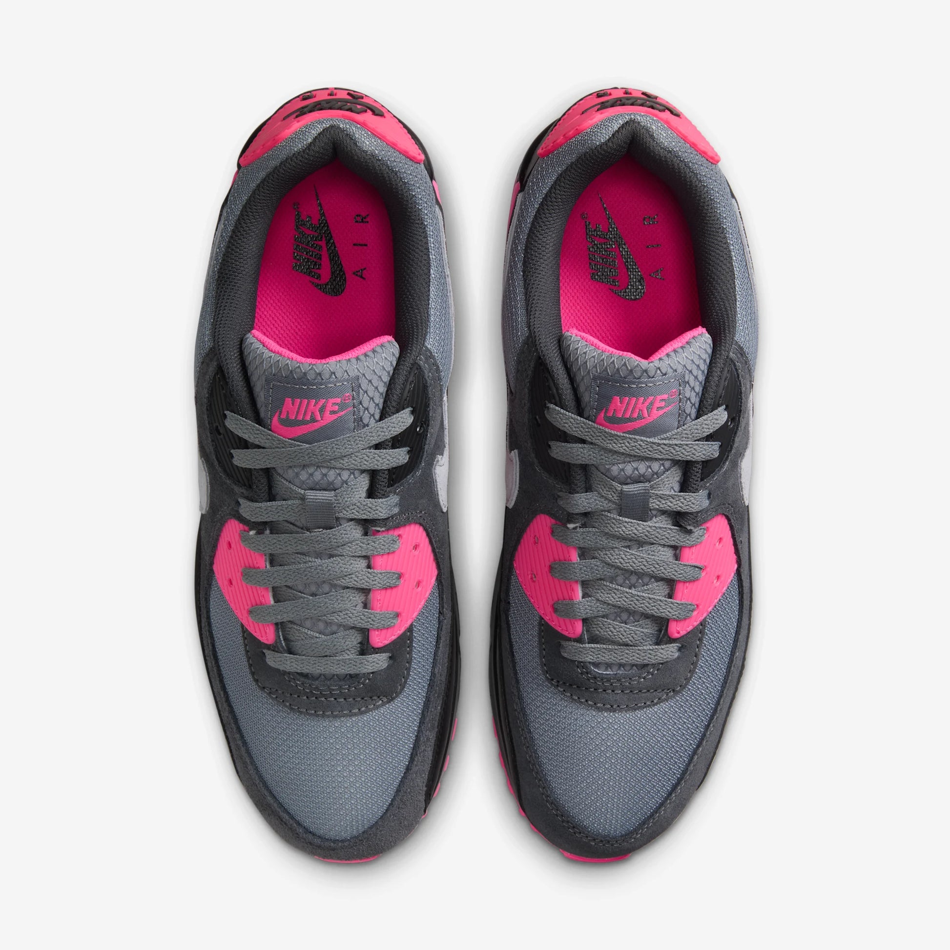 Nike Air Max 90 Wolf Grey Hyper Pink