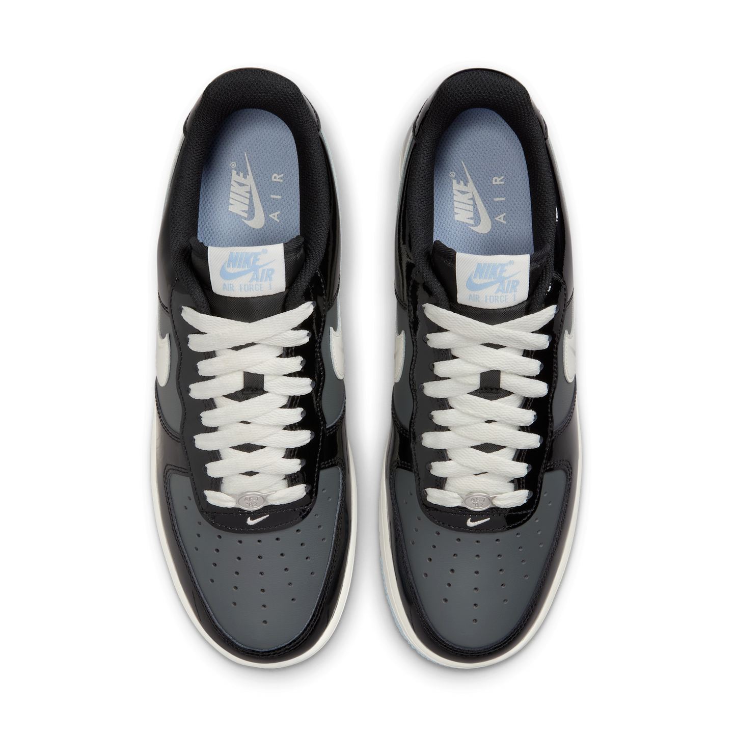 Nike Air Force 1 Low Black Iron Grey Patent