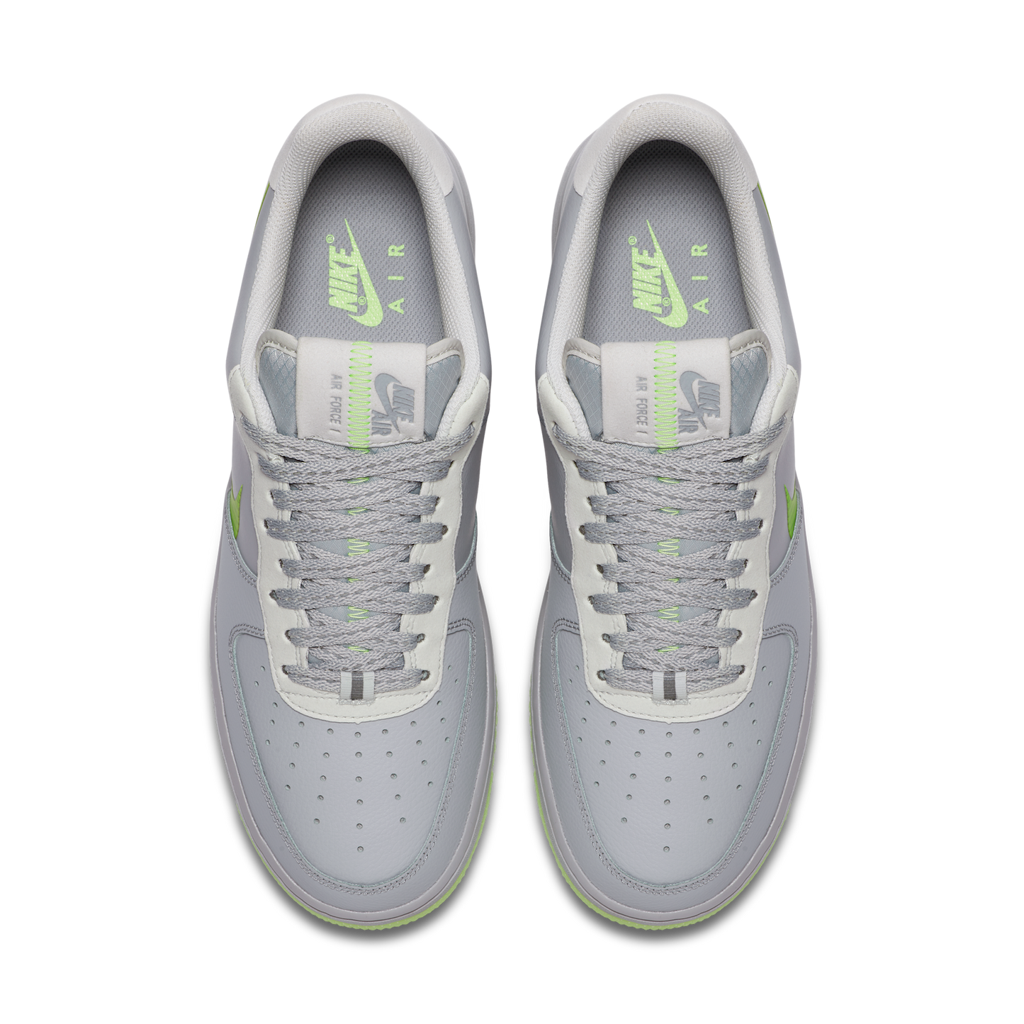 Nike Air Force 1 Low Wolf Grey Ghost Green