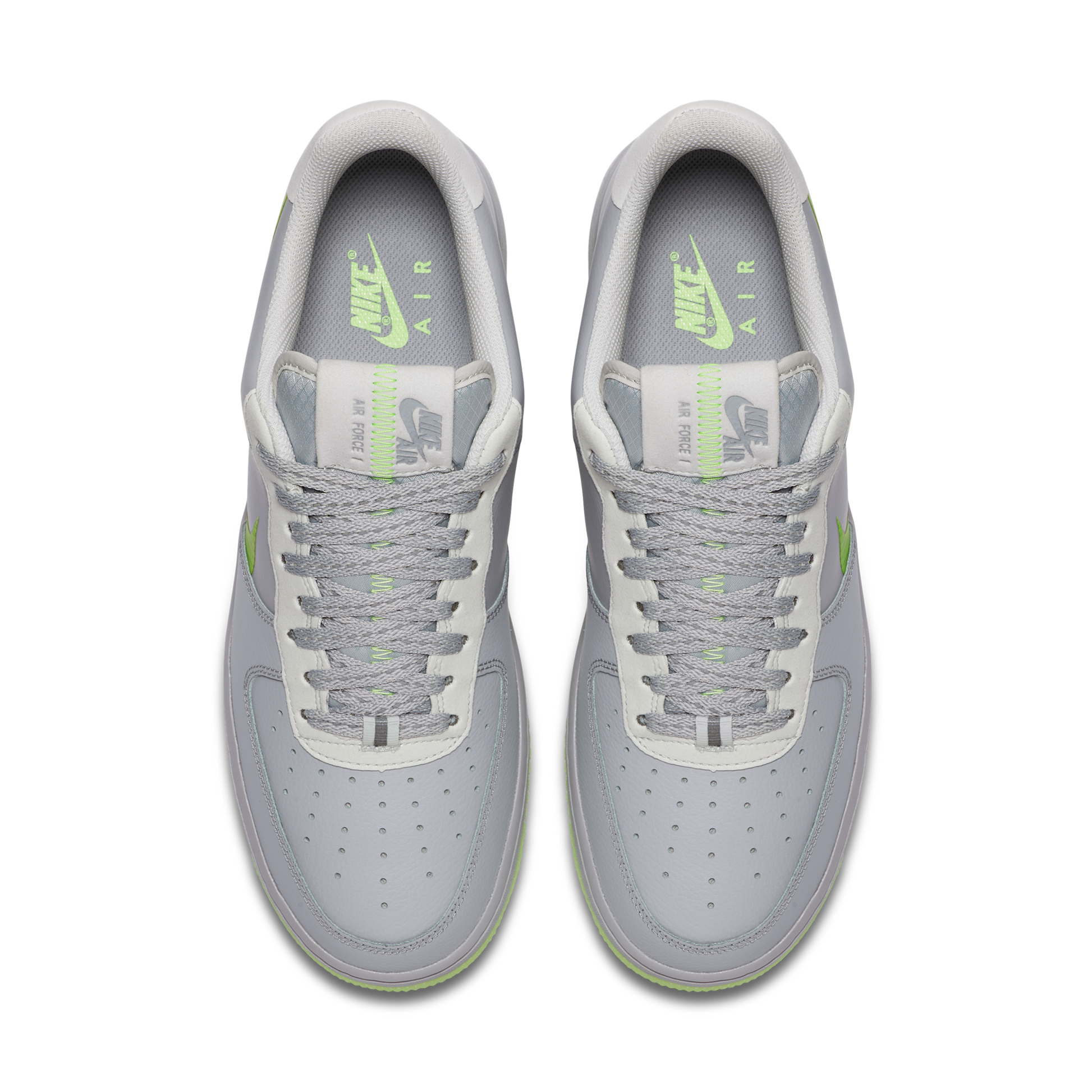 Nike Air Force 1 Low Wolf Grey Ghost Green