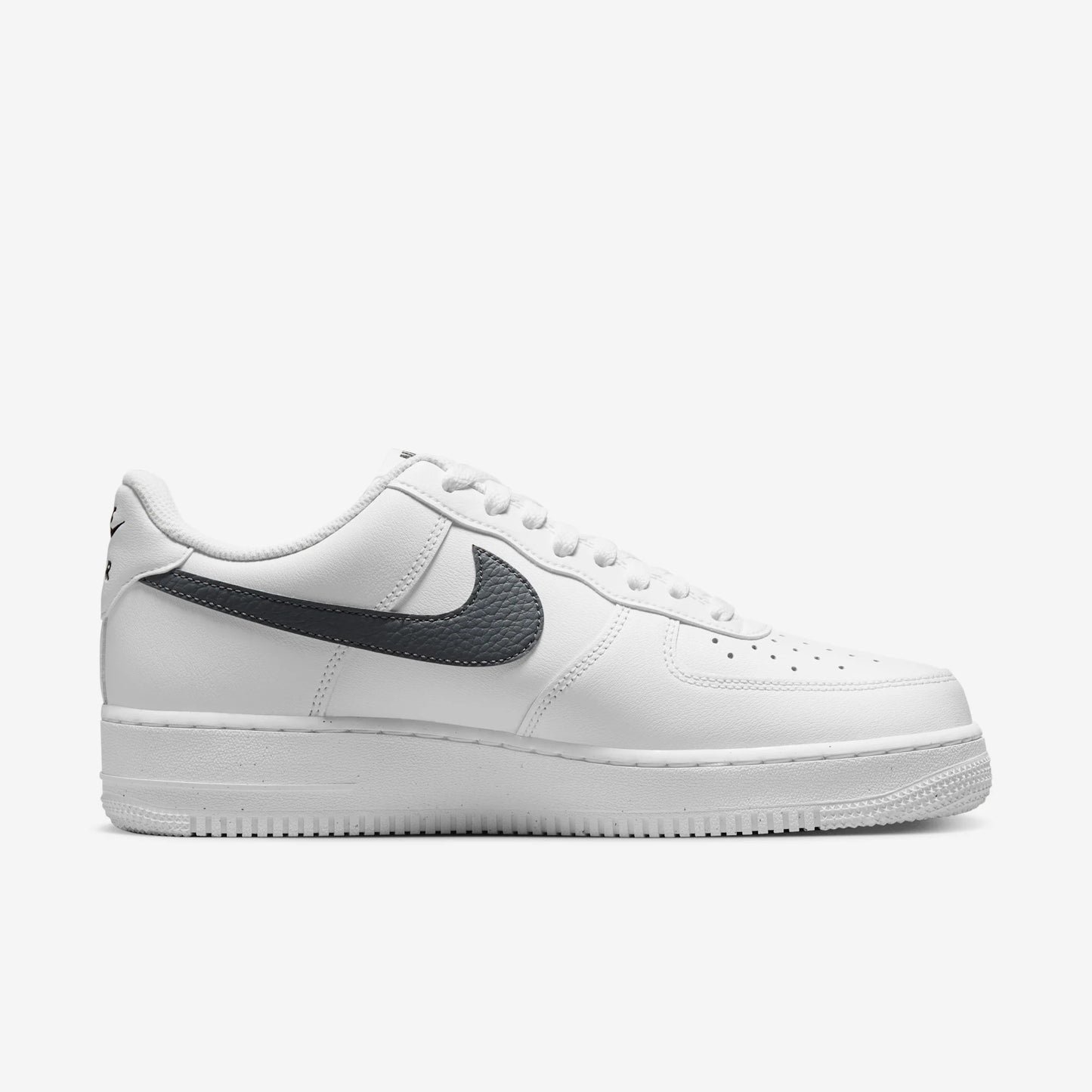 Nike Air Force 1 Low '07 Spray Paint Swoosh White Black Grey