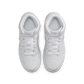 Jordan 1 Mid SE Distressed White Field Silver (GS)