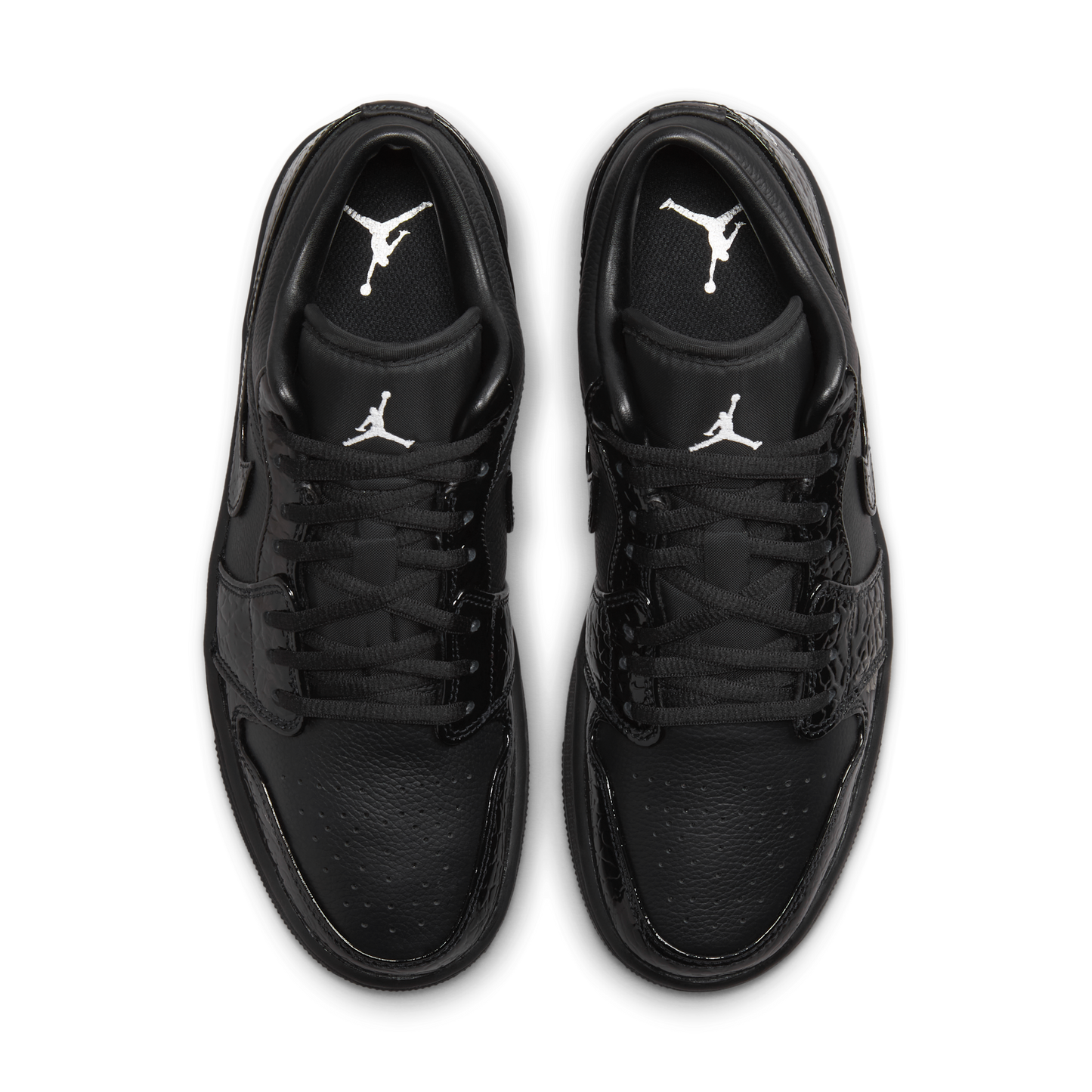Jordan 1 Low SE Patent Elephant Black (Women's)