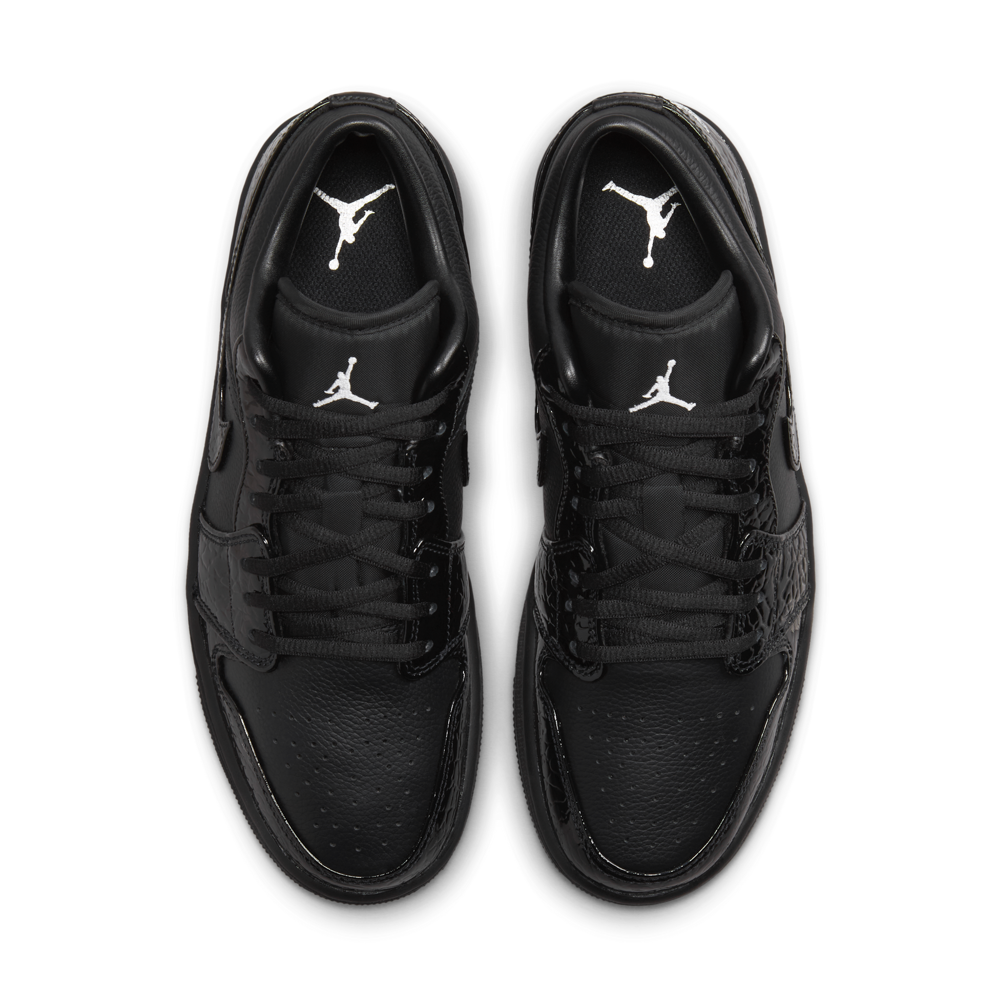 Jordan 1 Low SE Patent Elephant Black (Women's)