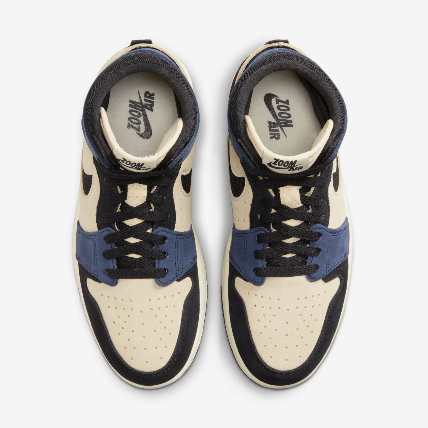Jordan 1 High Zoom Air CMFT 2 Muslin Blackened Blue