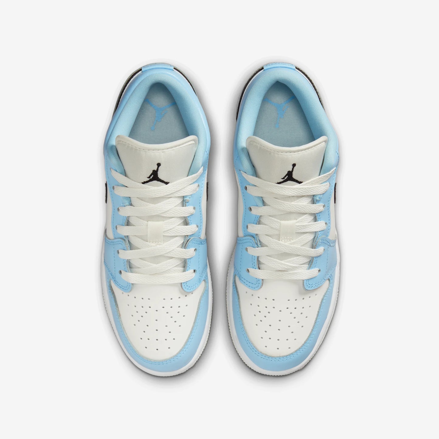 Jordan 1 Low Ice Blue Black (GS)