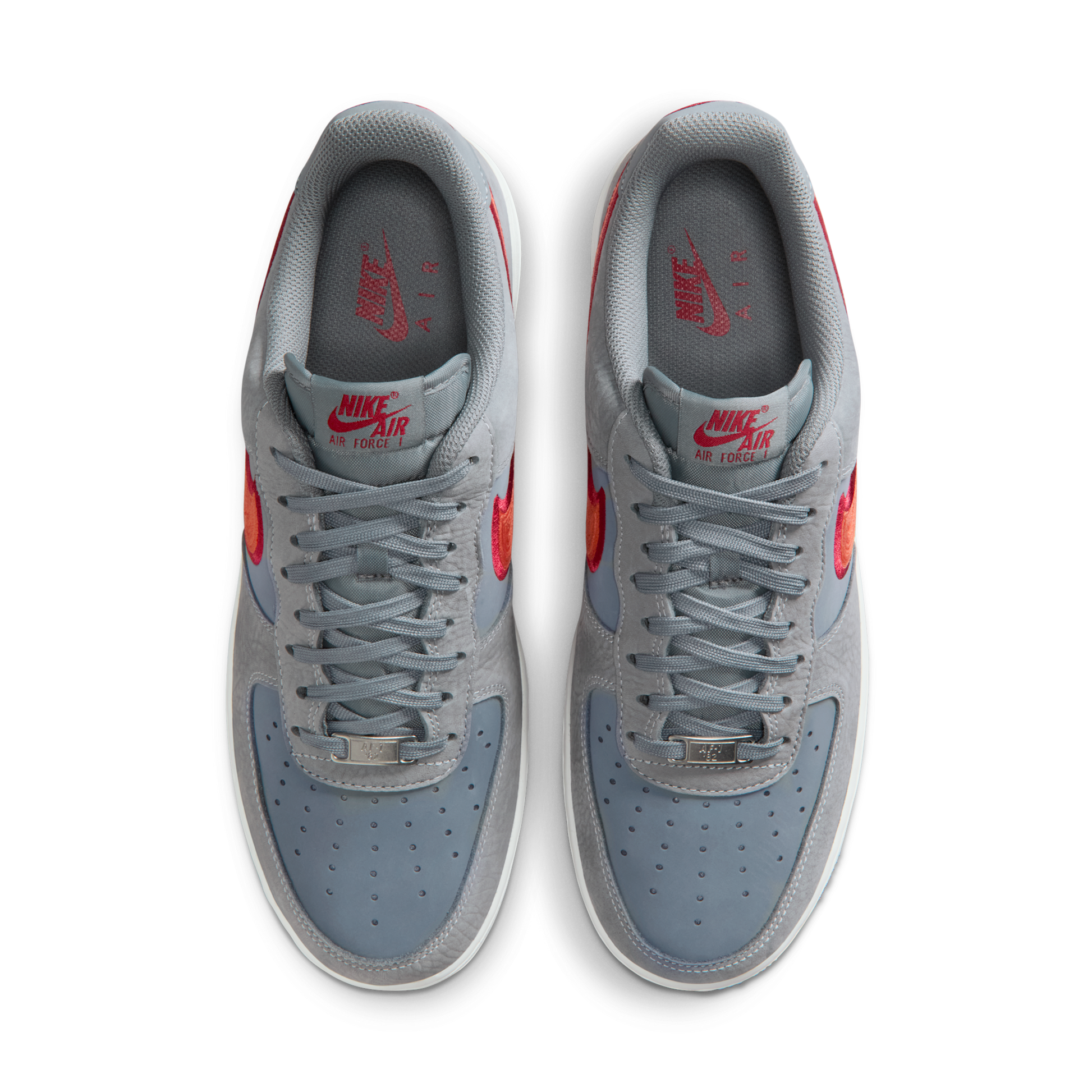 Nike Air Force 1 Low '07 LV8 Cool Grey Crimson Rust