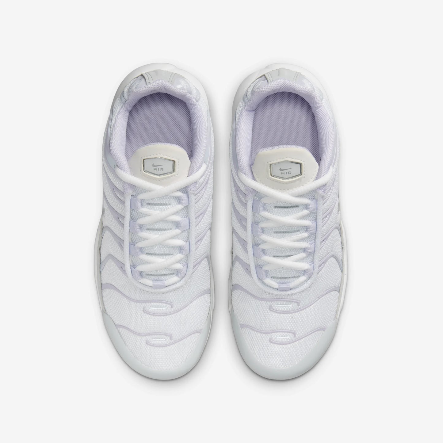 Nike Air Max Plus White Pure Platinum Violet Frost Metallic Silver (PS)