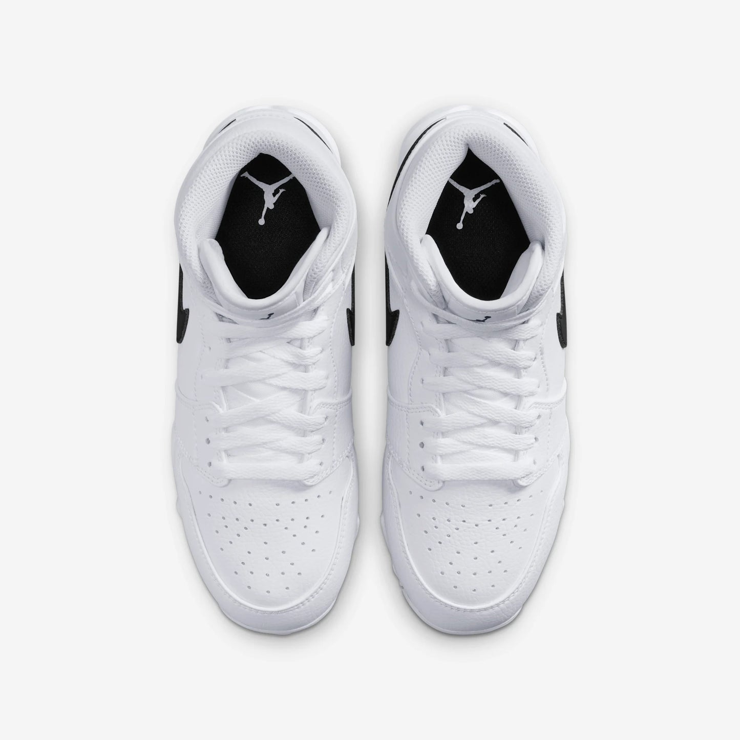 Jordan 1 Mid Cleat White Black (GS)