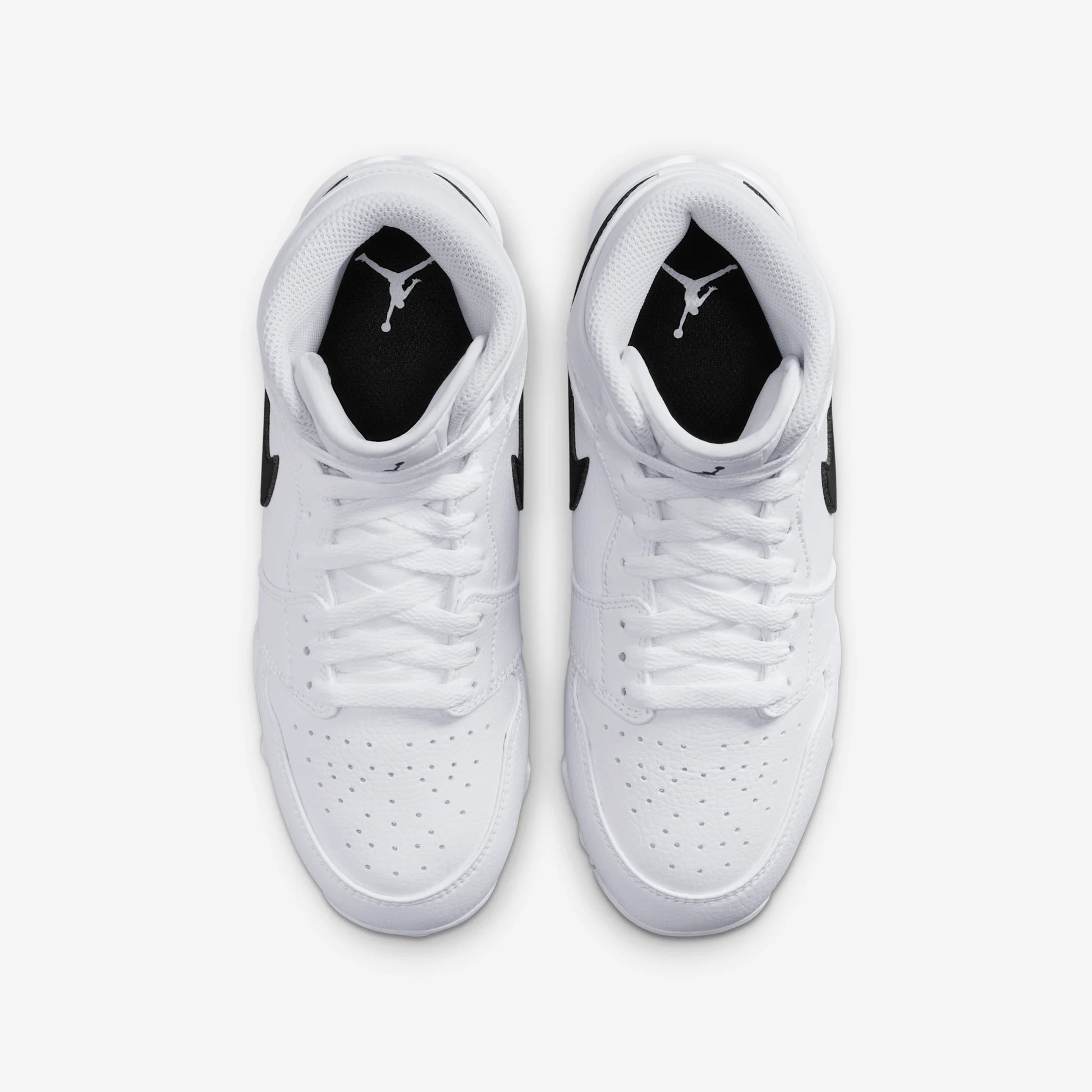 Jordan 1 Mid Cleat White Black (GS)