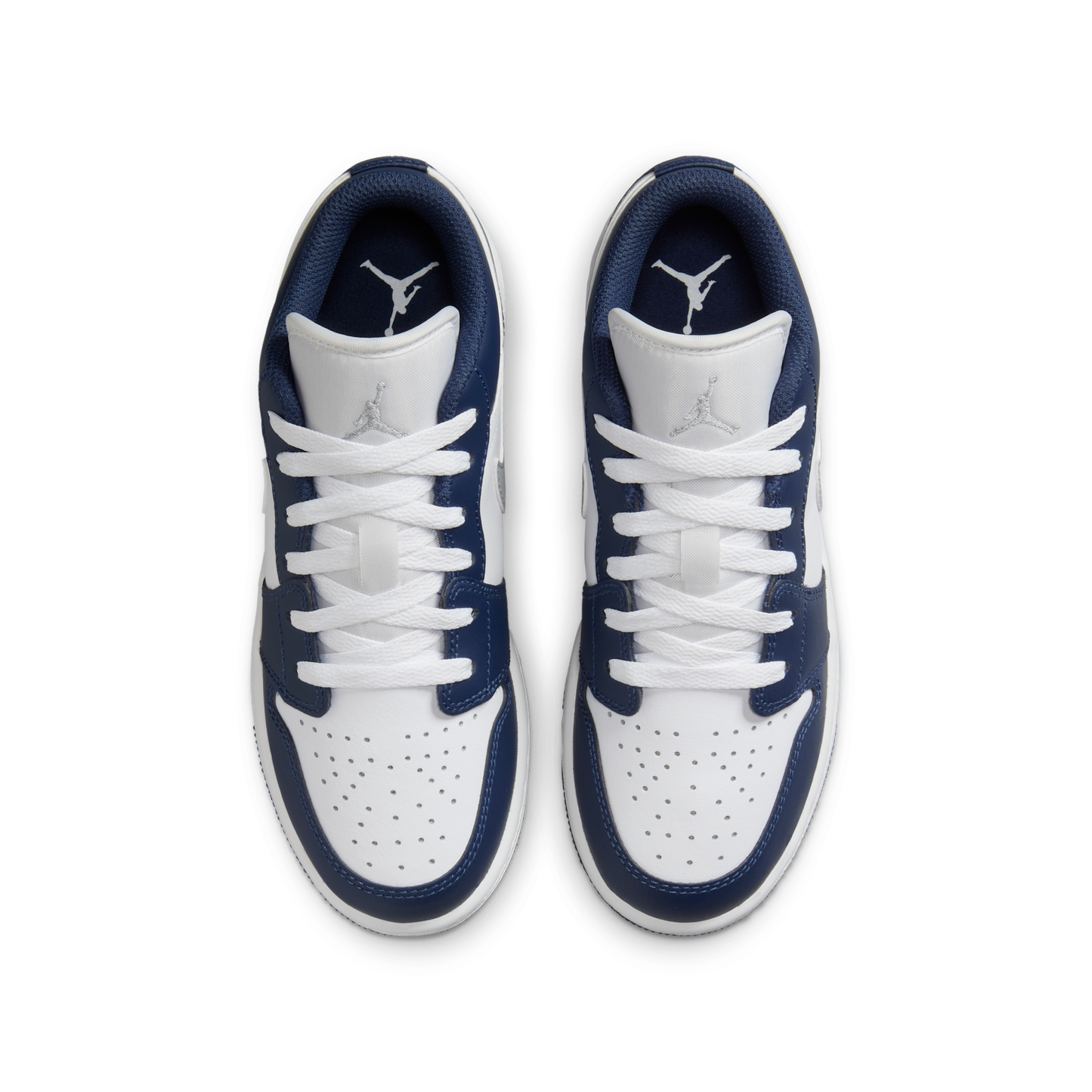Jordan 1 Low Midnight Navy Wolf Grey (GS)