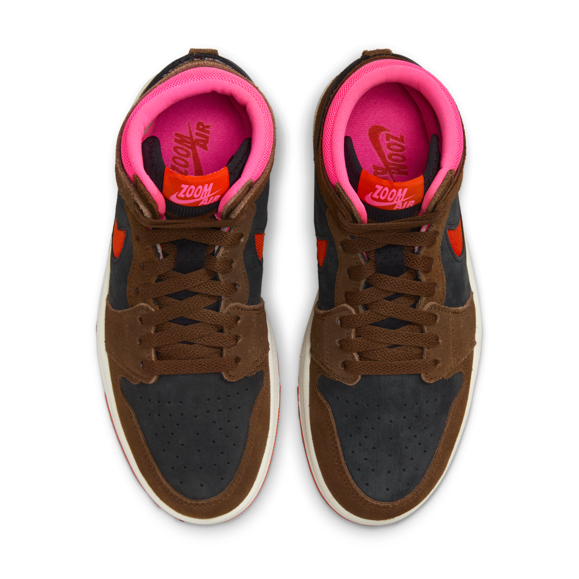 Jordan 1 High Zoom Air CMFT 2 Cacao Wow Picante Red (Women's)