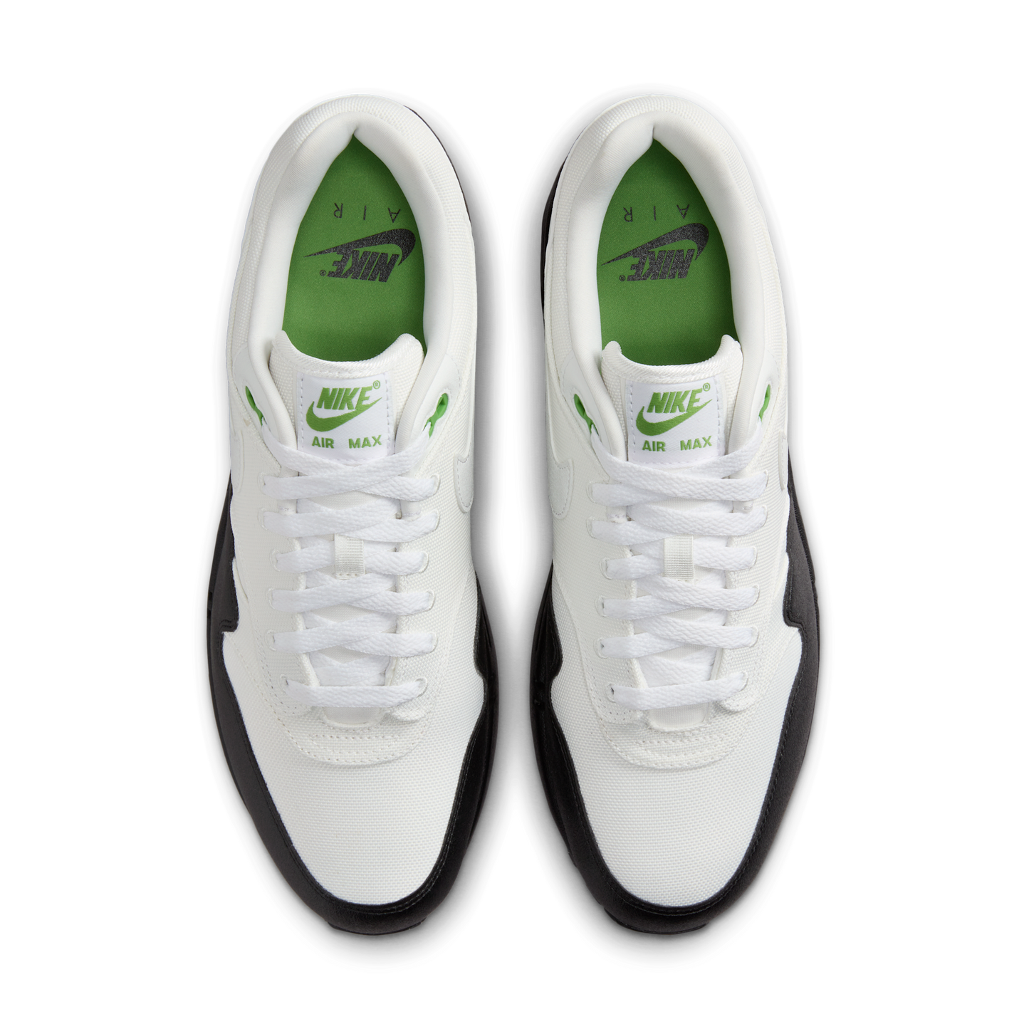 Nike Air Max 1 White Black Chlorophyll