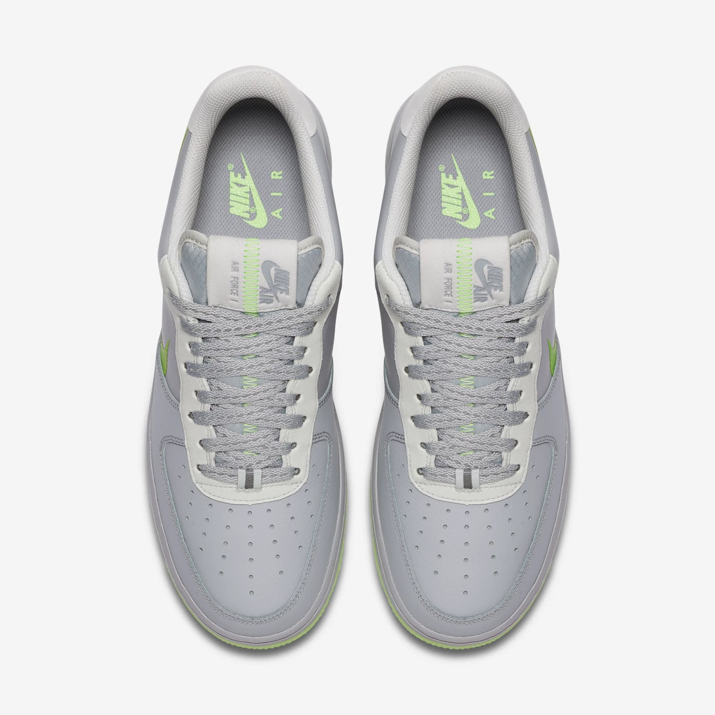 Nike Air Force 1 Low Wolf Grey Ghost Green